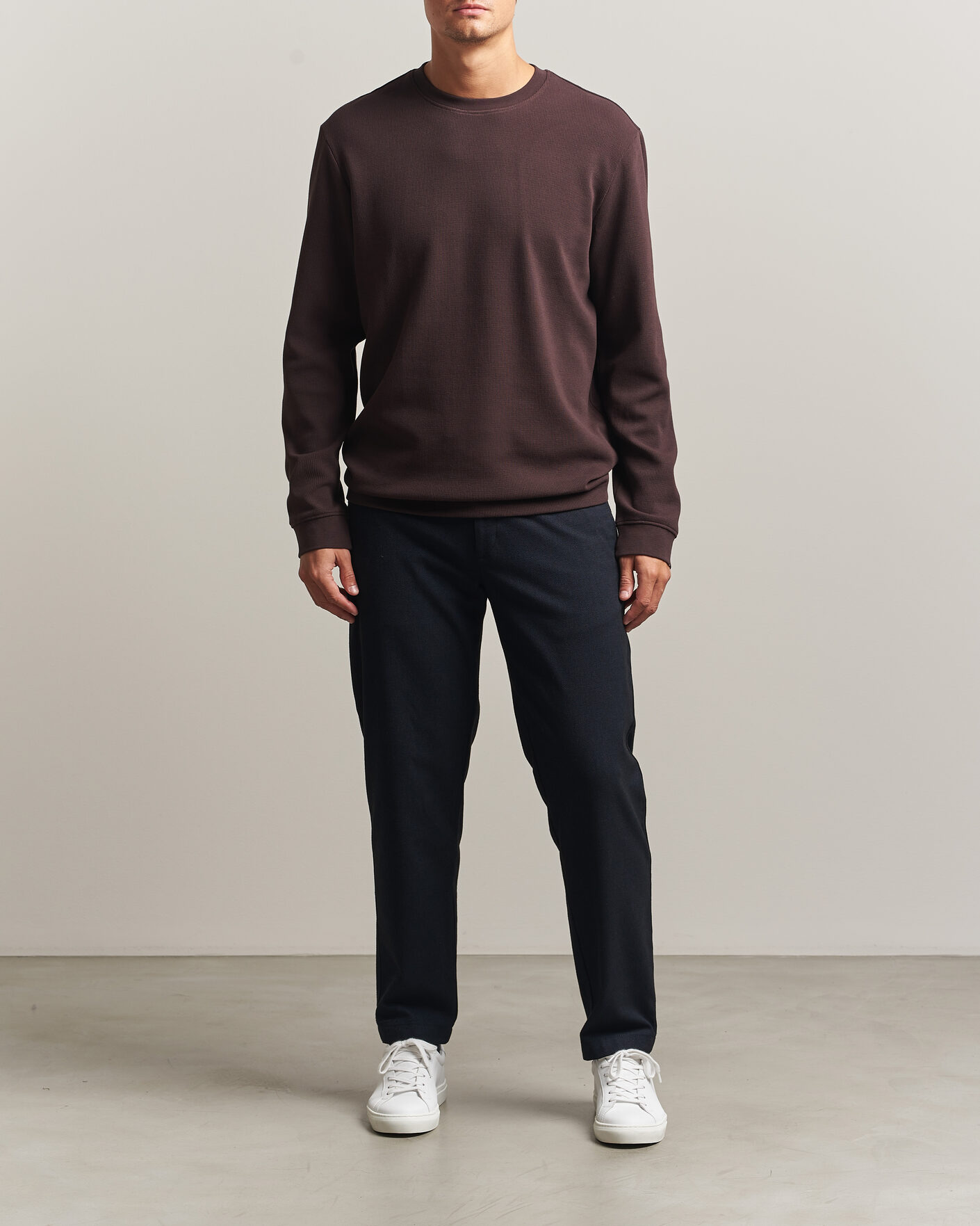 Herre | Trøjer | BOSS ORANGE | Tempesto Sweater Dark Brown