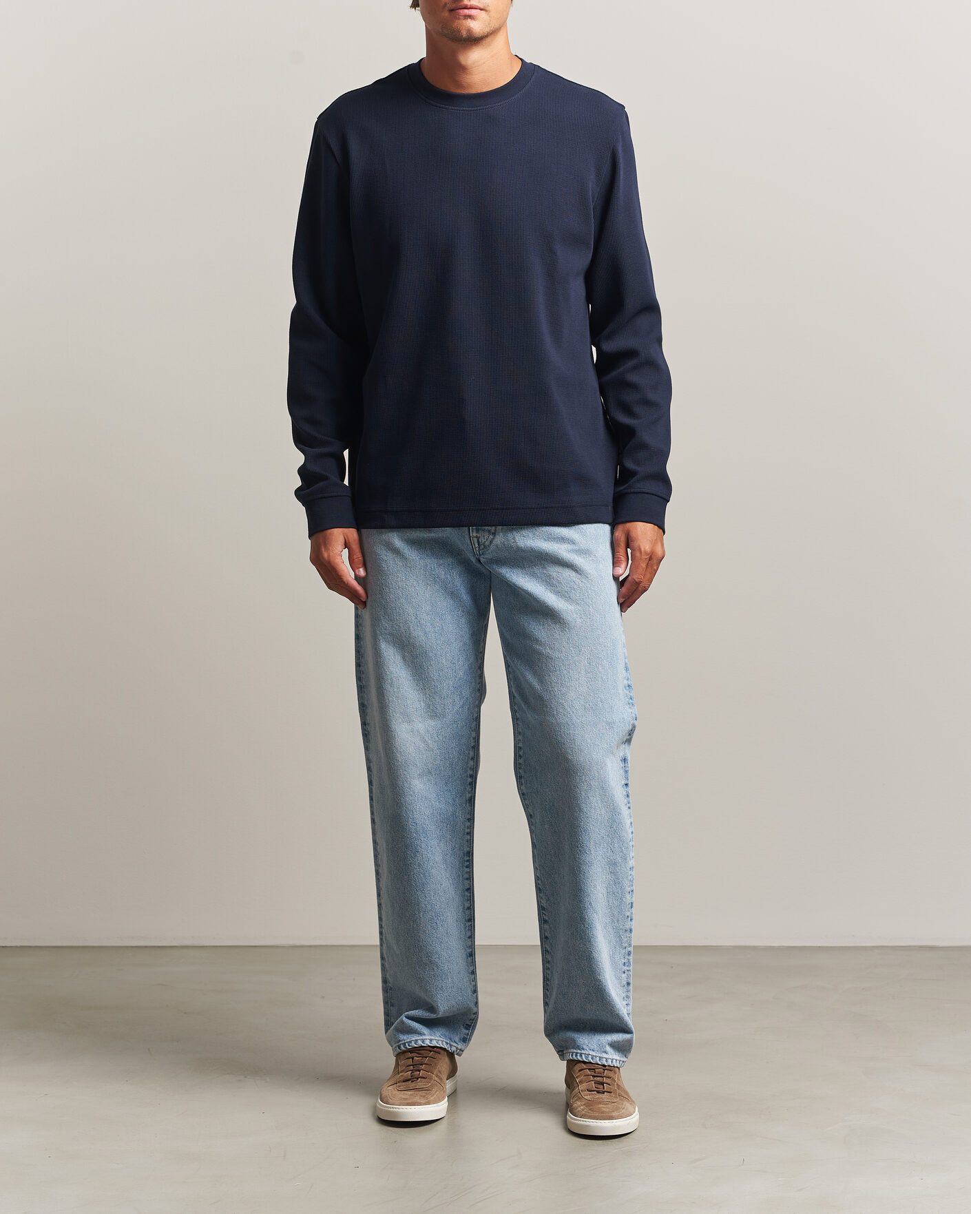 Herre | Trøjer | BOSS ORANGE | Tempesto Sweater Dark Blue