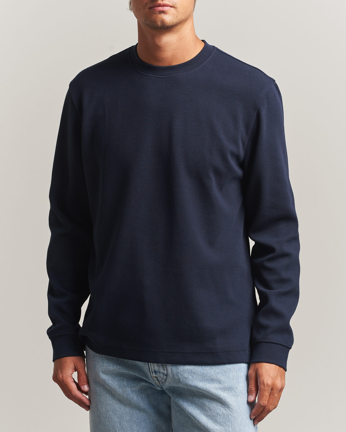 Herre | Trøjer | BOSS ORANGE | Tempesto Sweater Dark Blue