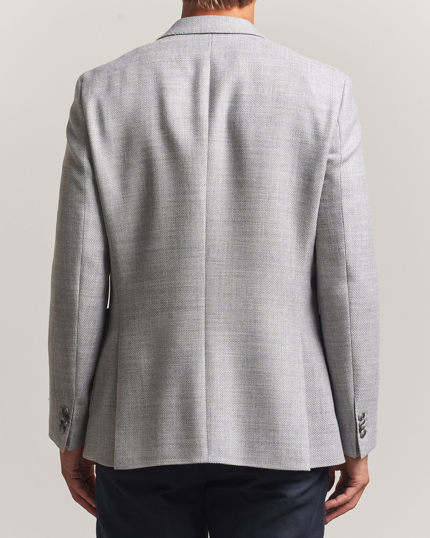 Herre | Blazere & jakker | BOSS BLACK | Hutson Wool Patch Pocket Blazer Light Grey