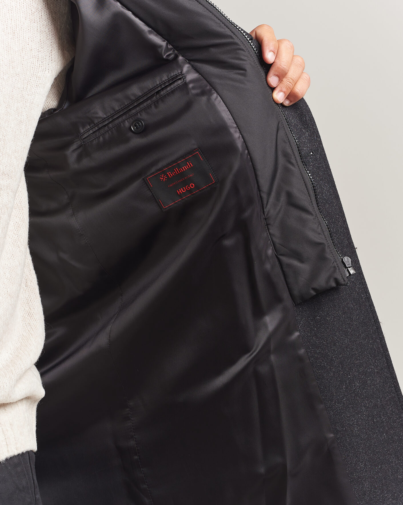 Herre | Jakker | HUGO | Milogan Bib Coat Black