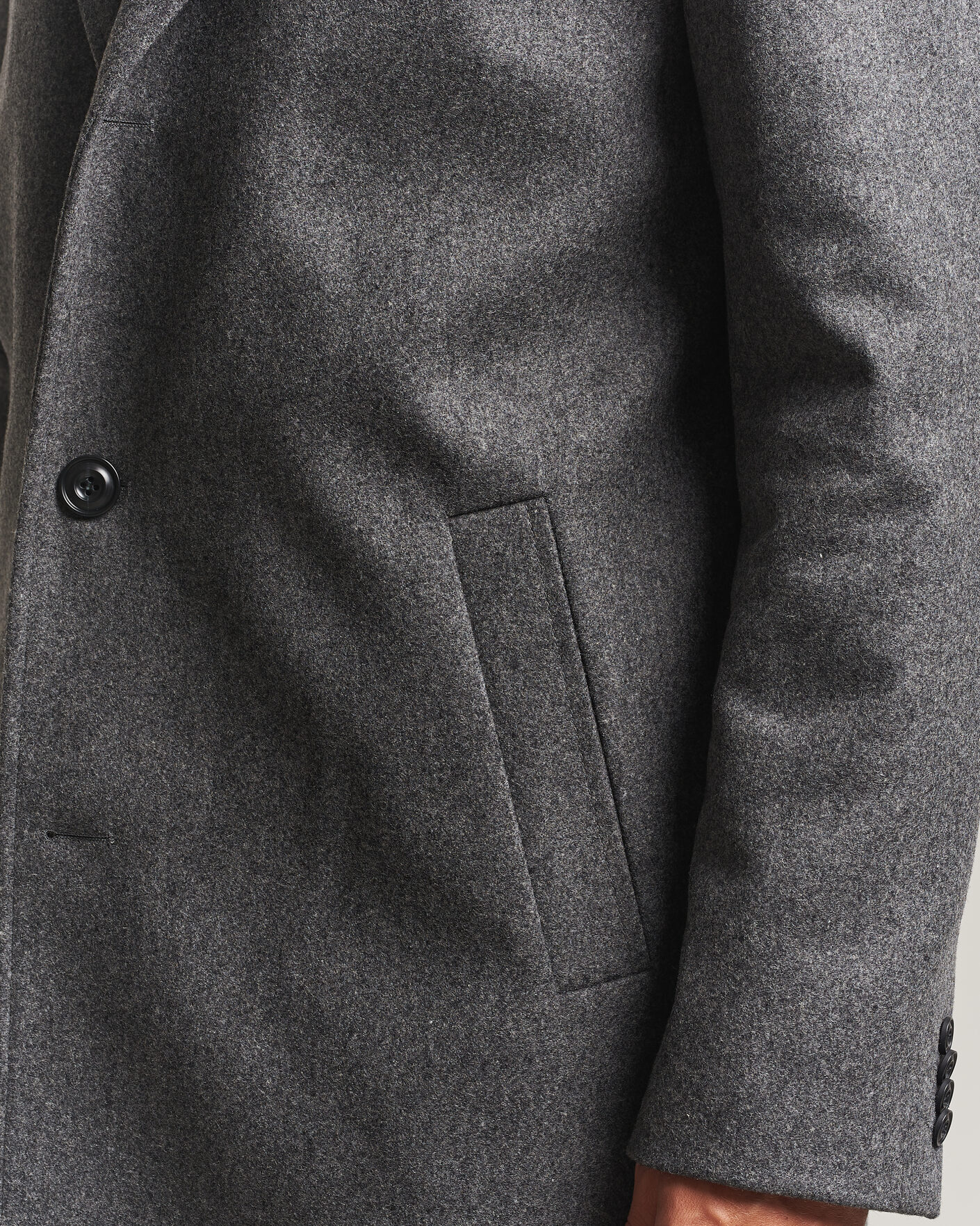 Herre | Jakker | HUGO | Milogan Bib Coat Dark Grey