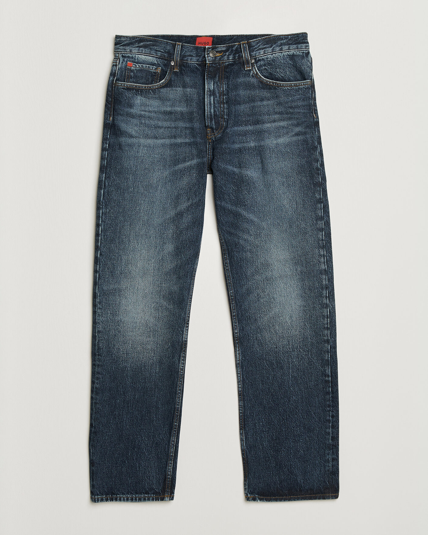 Herre | Jeans | HUGO | 840 Regular Fit Jeans Navy