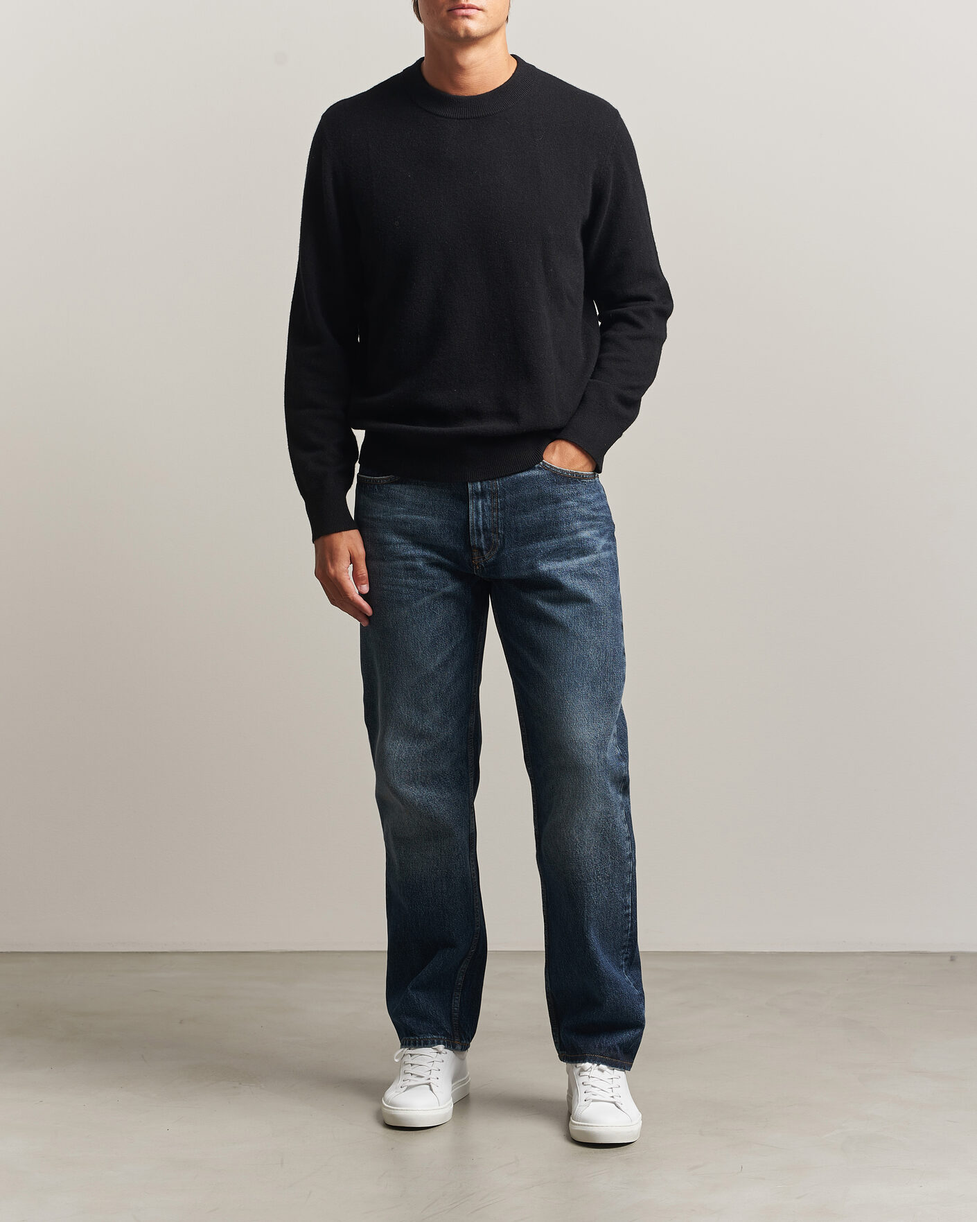 Herre | Jeans | HUGO | 840 Regular Fit Jeans Navy