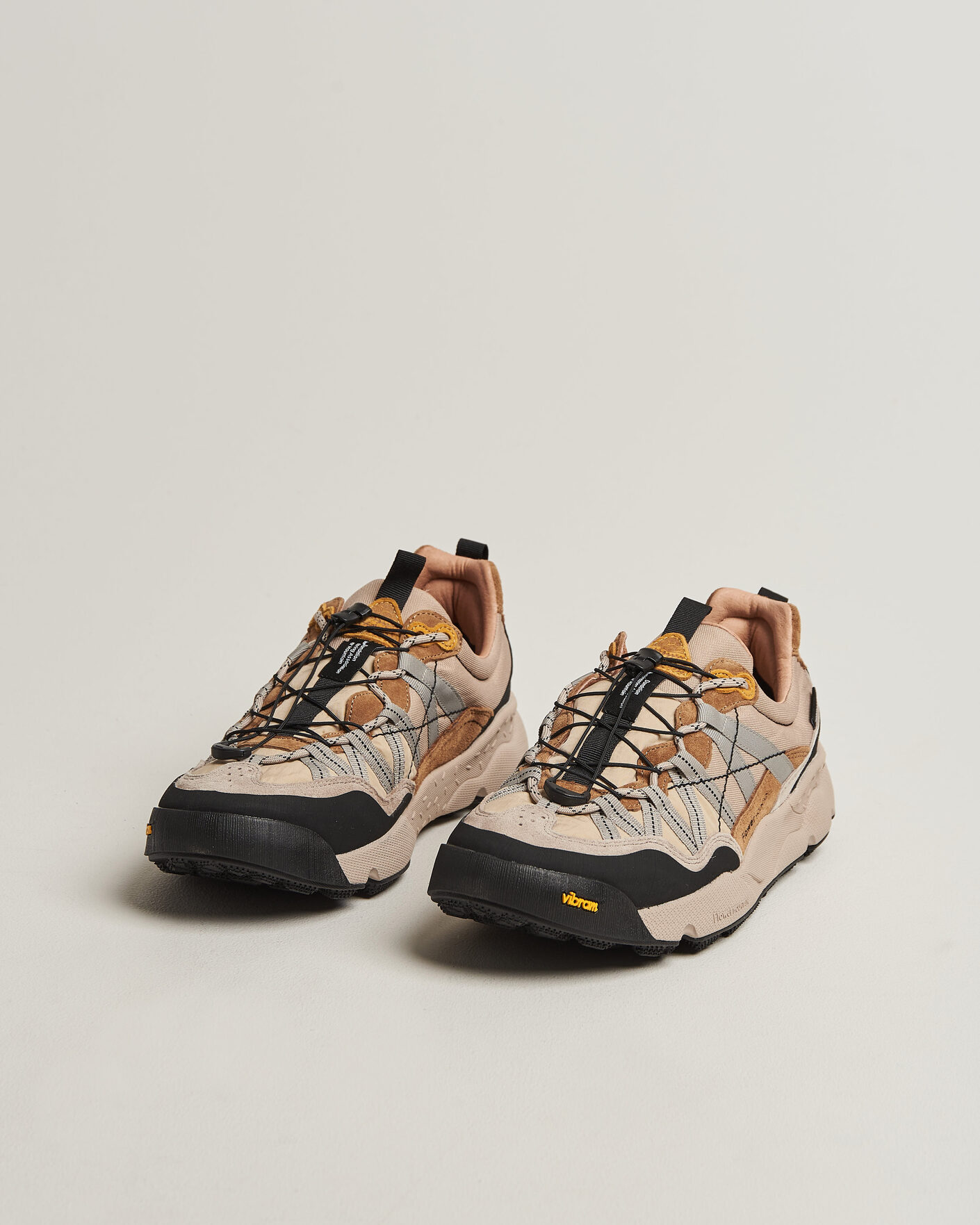 Herre | Sneakers | Flower Mountain | Iwano 2 Suede/Nylon Trail Sneaker Beige