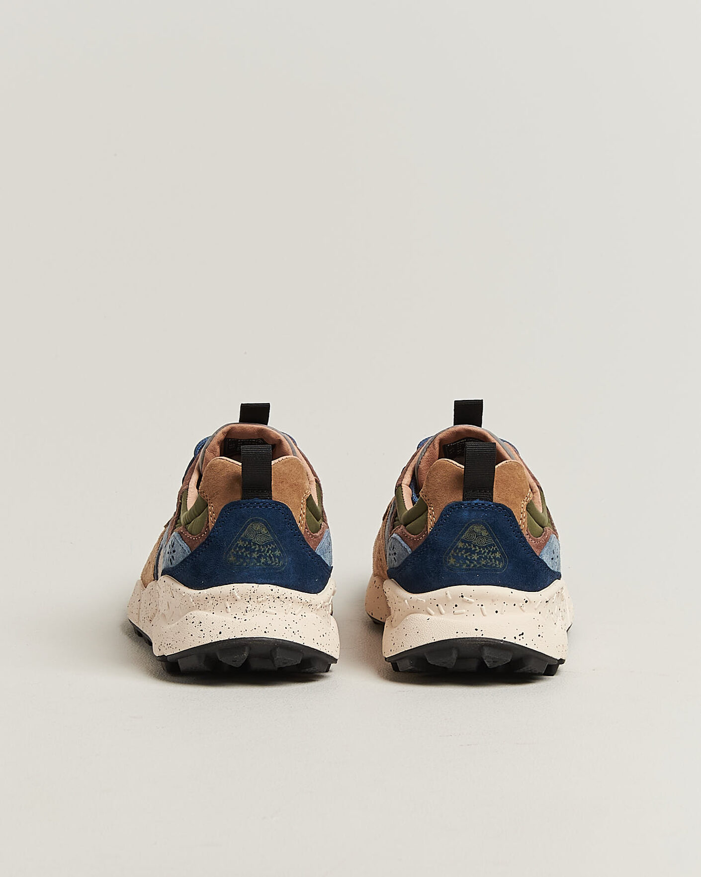 Herre | Sneakers | Flower Mountain | Yamano 3 Suede/Nylon Sneaker Navy/Light Brown