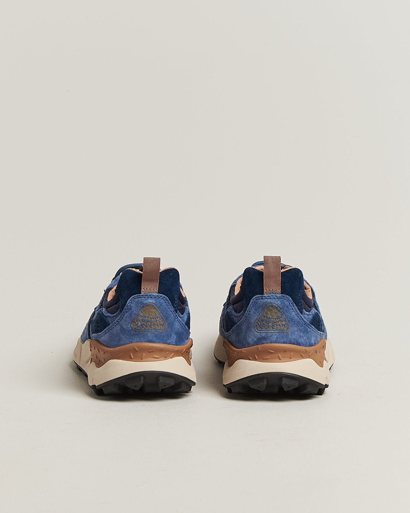 Herre | Sneakers | Flower Mountain | Yamano 3 Suede/Nylon Sneaker Navy/Blue