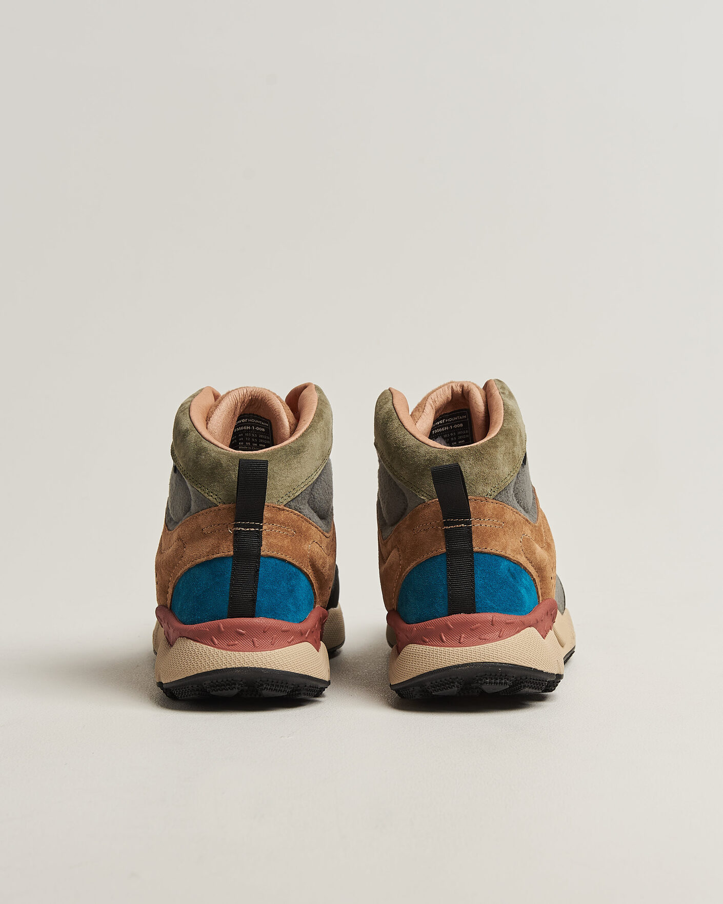 Herre | Sneakers | Flower Mountain | Back Country Mid Suede/Leather Sneaker Multi