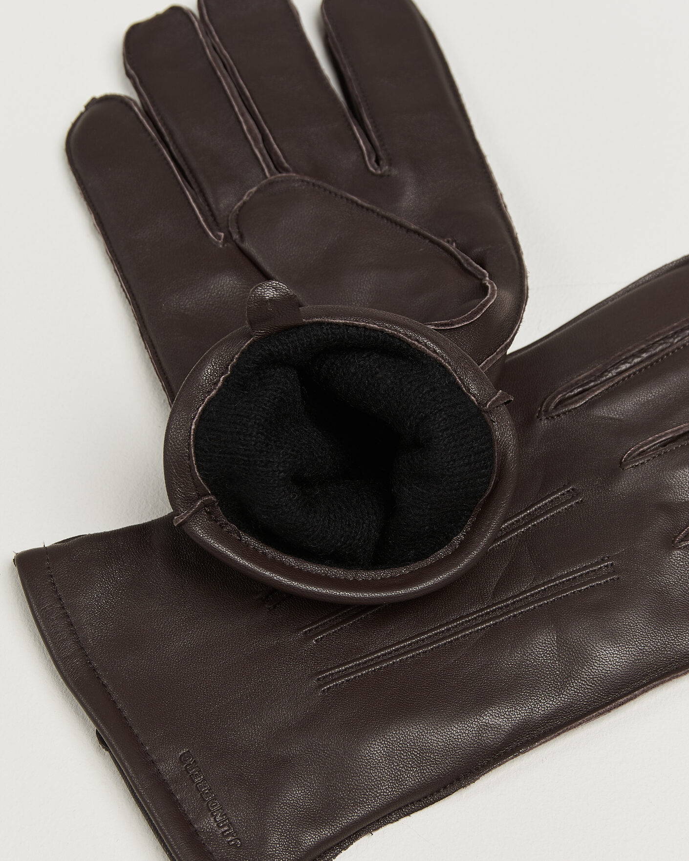 Herre | Handsker | J.Lindeberg | Milo Leather Glove Seal Brown