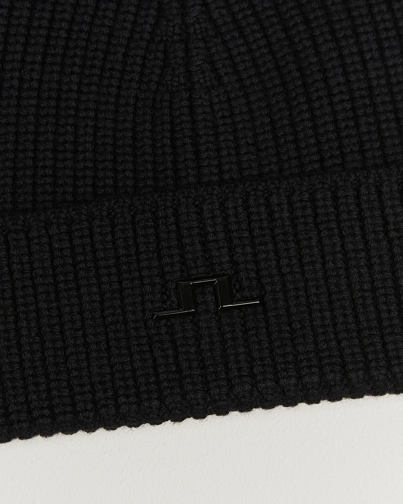 Herre | Huer | J.Lindeberg | Merino Beanie Black