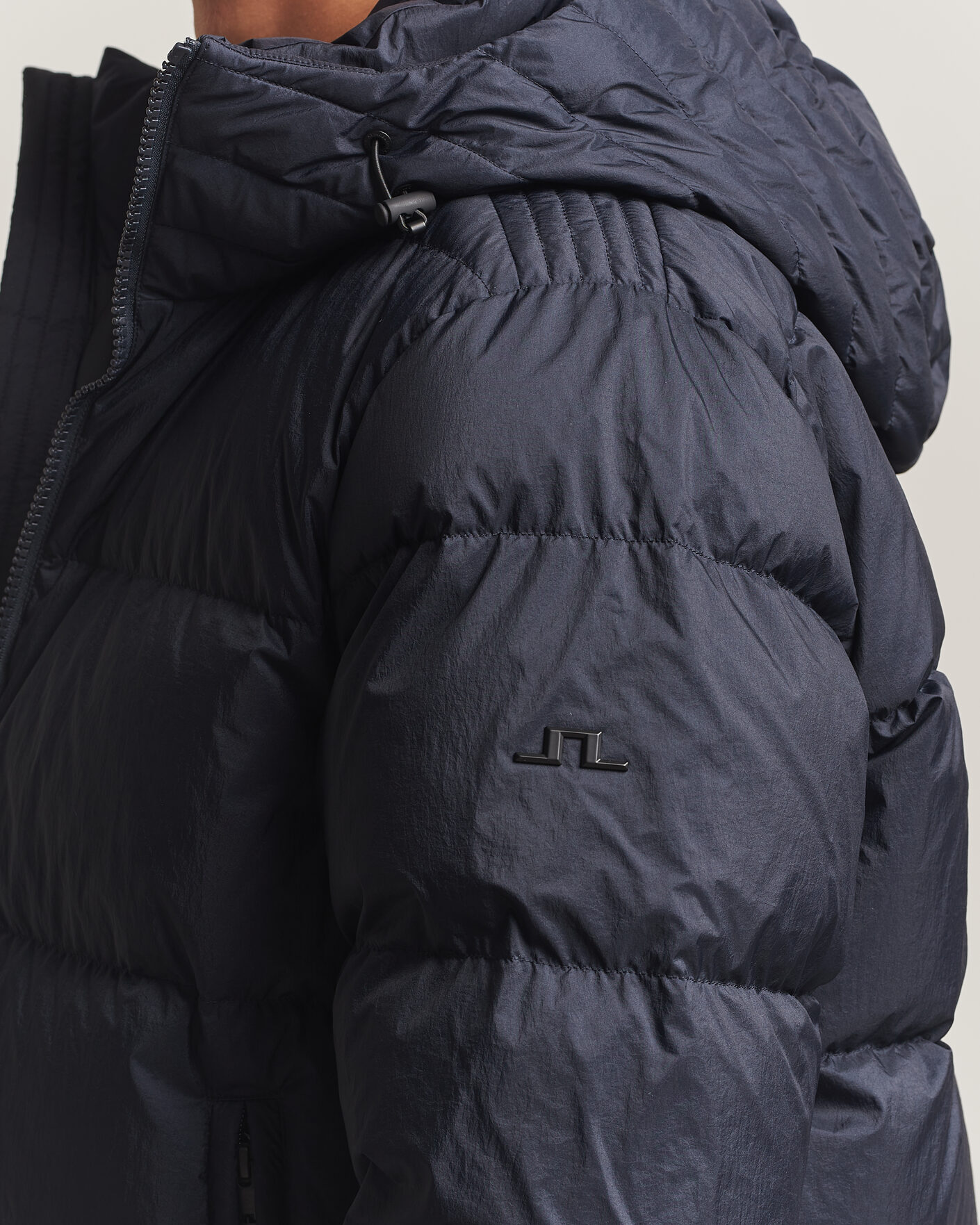 Herre | Jakker | J.Lindeberg | Daryl Crinkle Down Jacket JL Navy