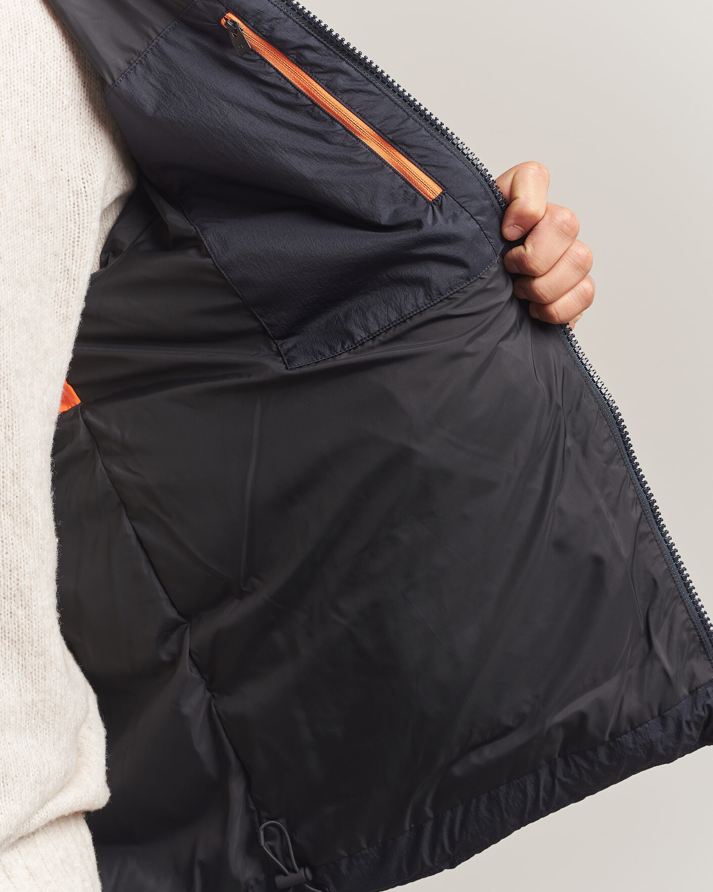 Herre | Jakker | J.Lindeberg | Daryl Crinkle Down Jacket JL Navy