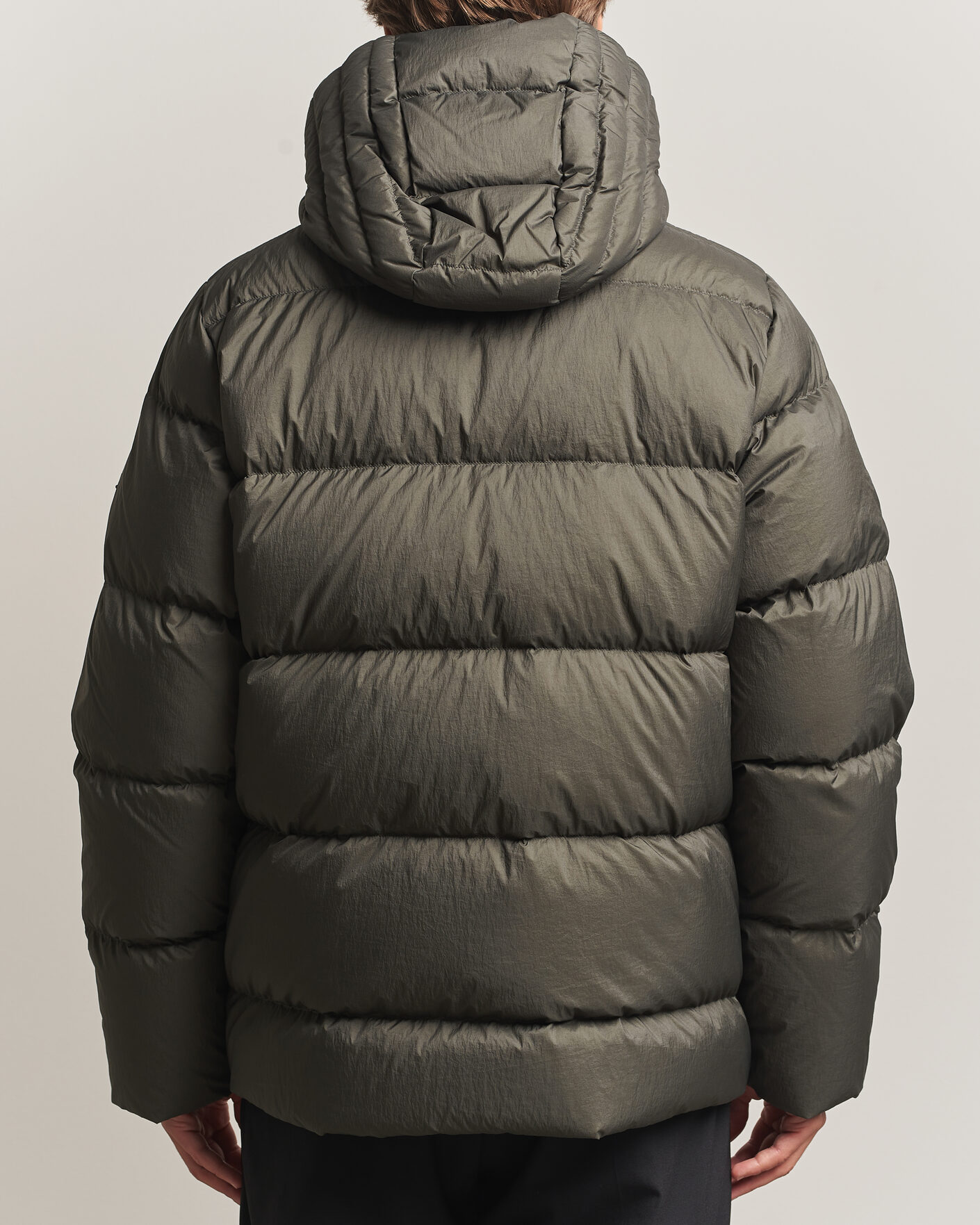 Herre | Jakker | J.Lindeberg | Daryl Crinkle Down Jacket Chimera Green