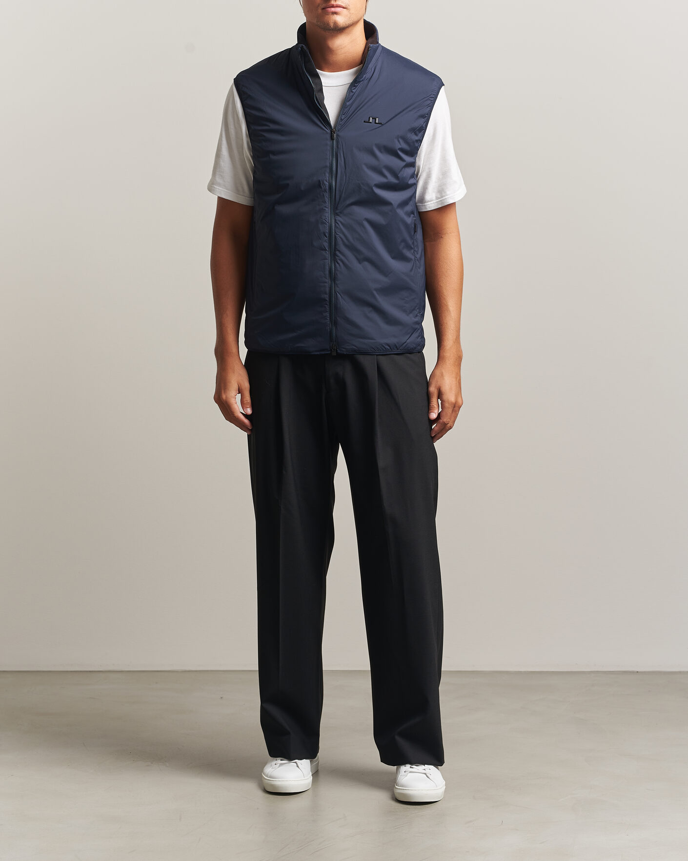Herre | Veste | J.Lindeberg | Clinton Padded Vest JL Navy