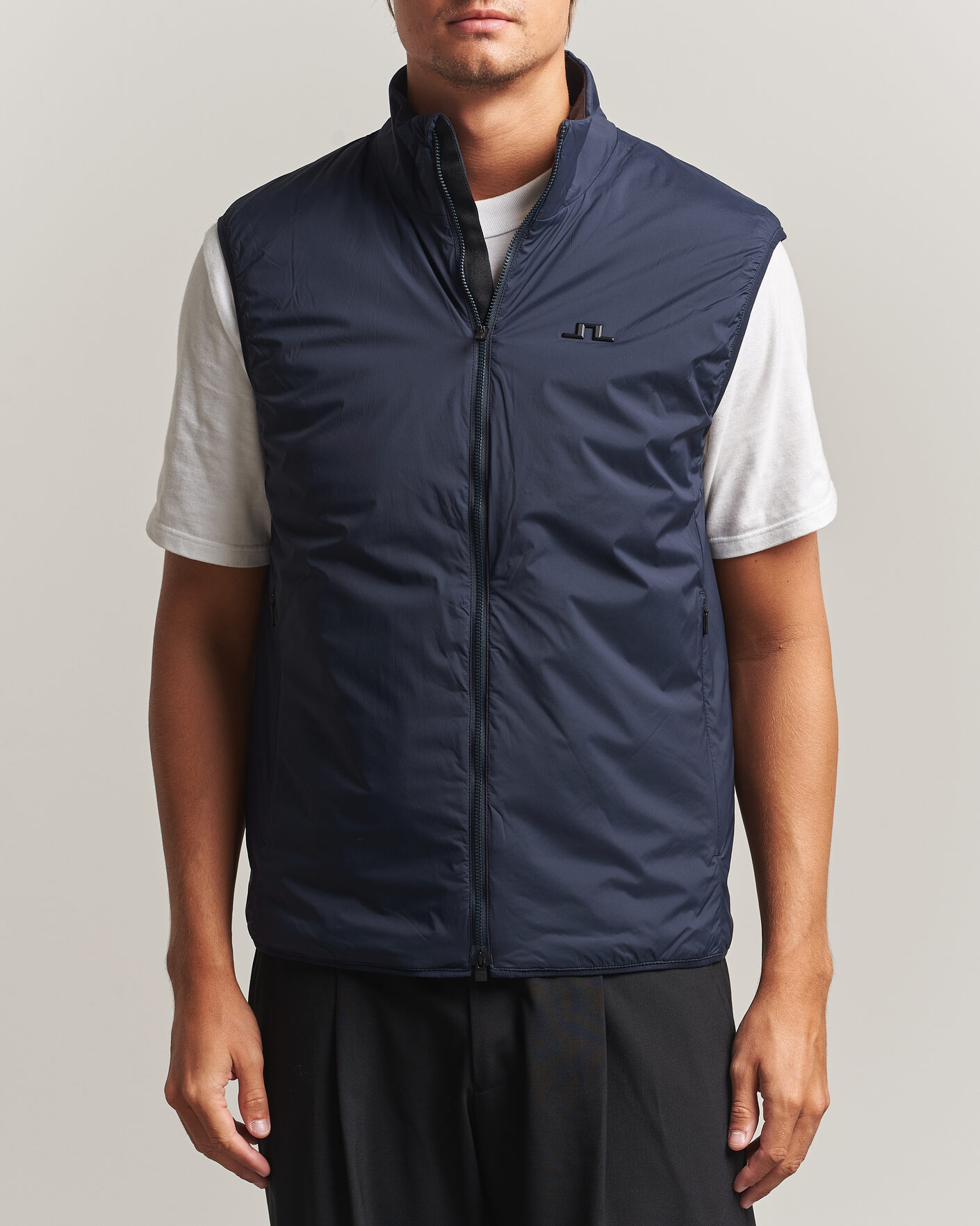 Herre | Veste | J.Lindeberg | Clinton Padded Vest JL Navy