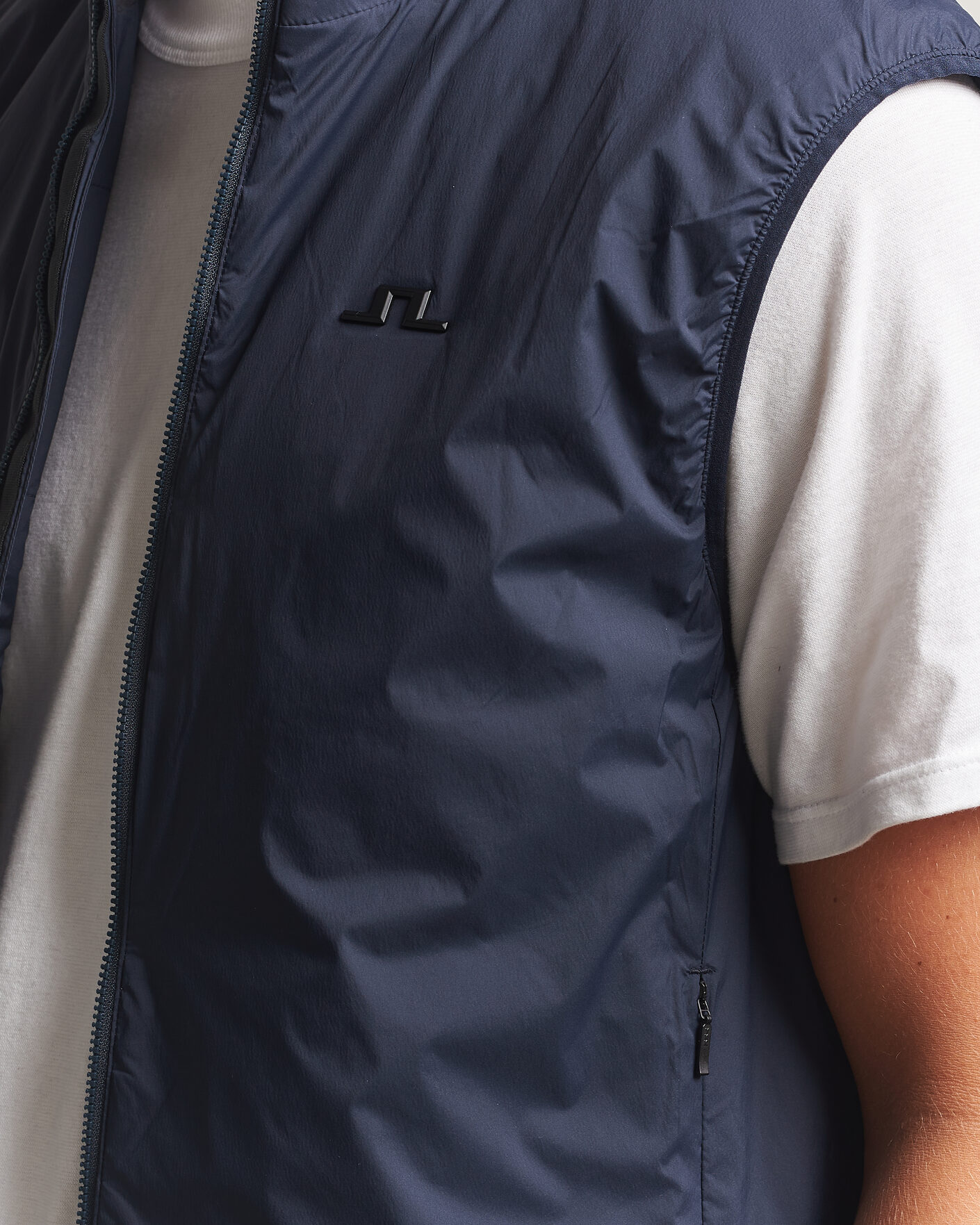 Herre | Veste | J.Lindeberg | Clinton Padded Vest JL Navy