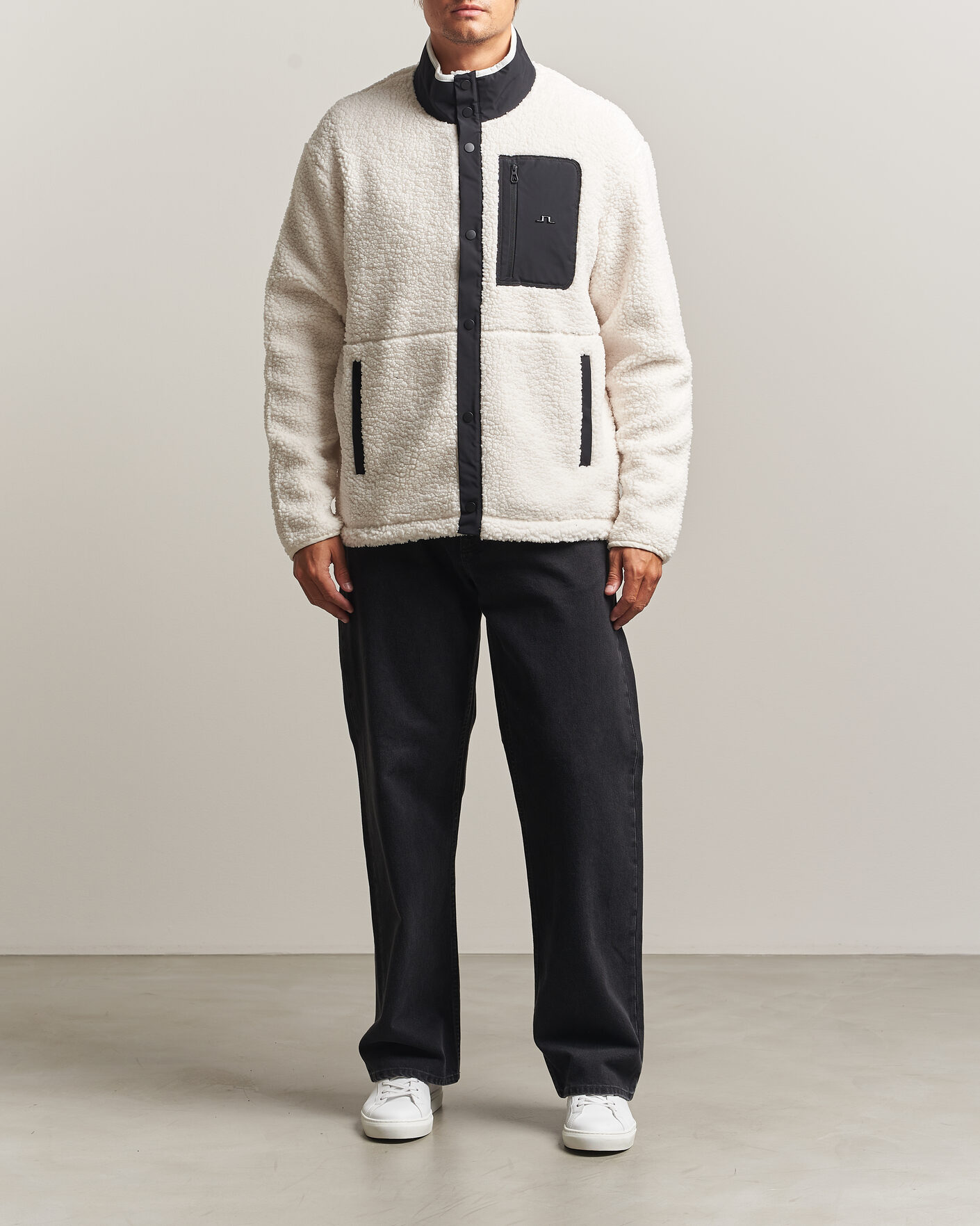 Herre | Trøjer | J.Lindeberg | Marshall Pile Full Zip Tofu