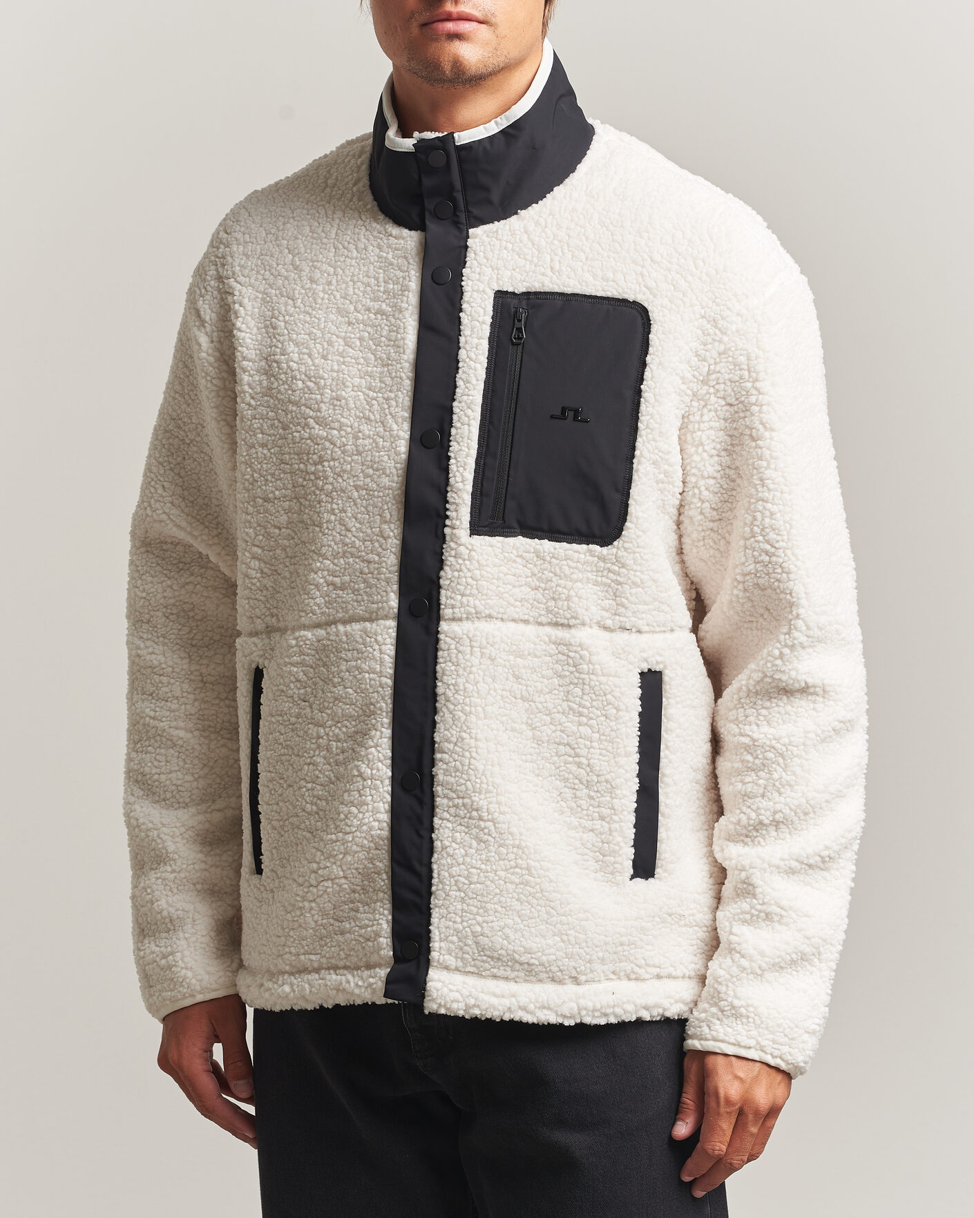 Herre | Trøjer | J.Lindeberg | Marshall Pile Full Zip Tofu