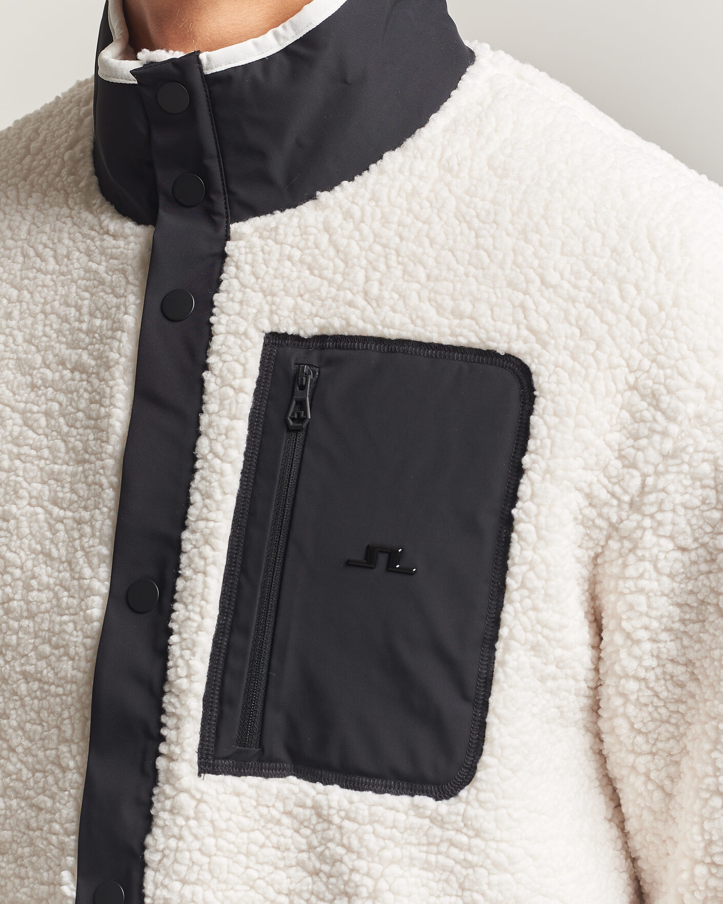 Herre | Trøjer | J.Lindeberg | Marshall Pile Full Zip Tofu