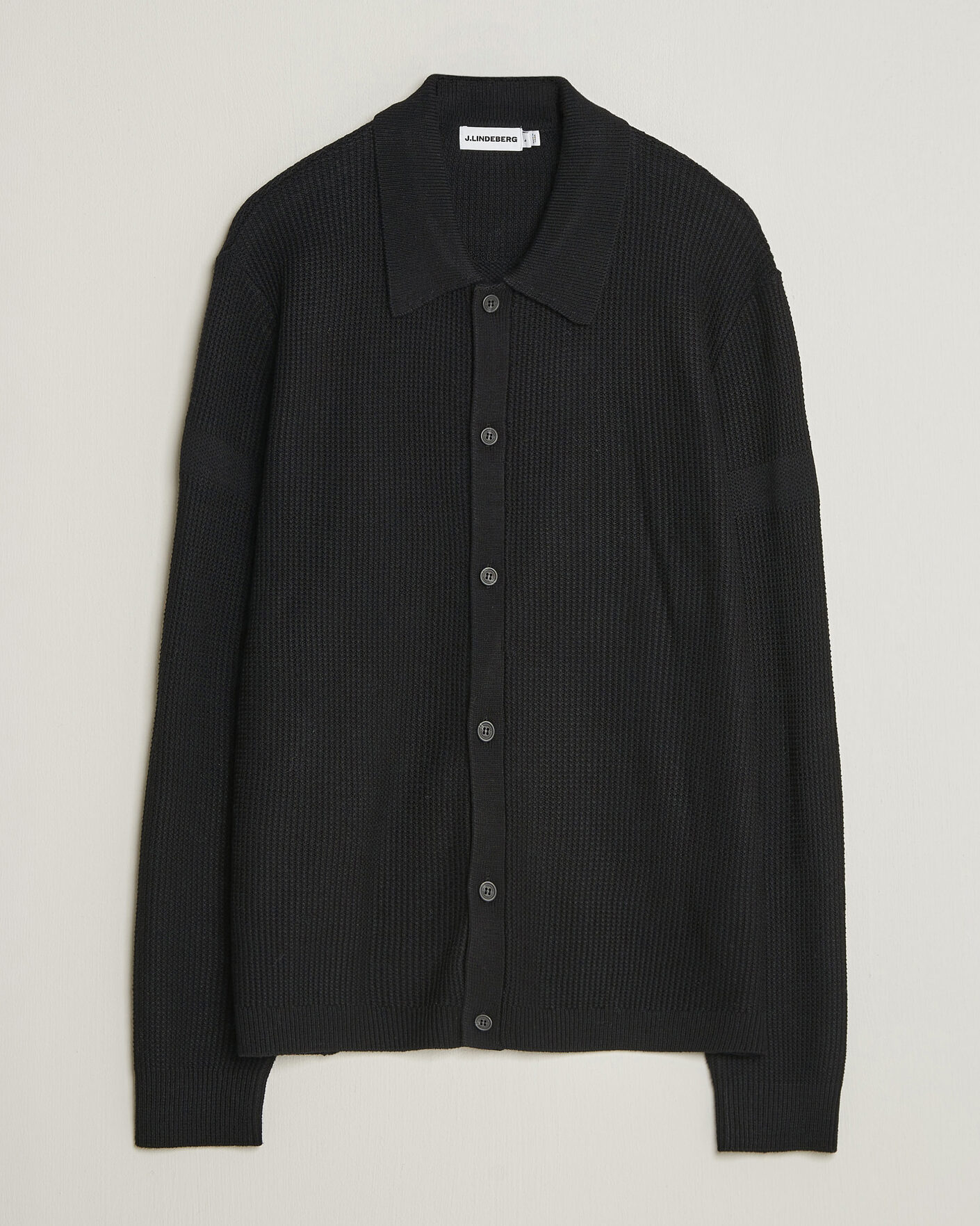 Herre | Trøjer | J.Lindeberg | Willem Knitted Cardigan Black