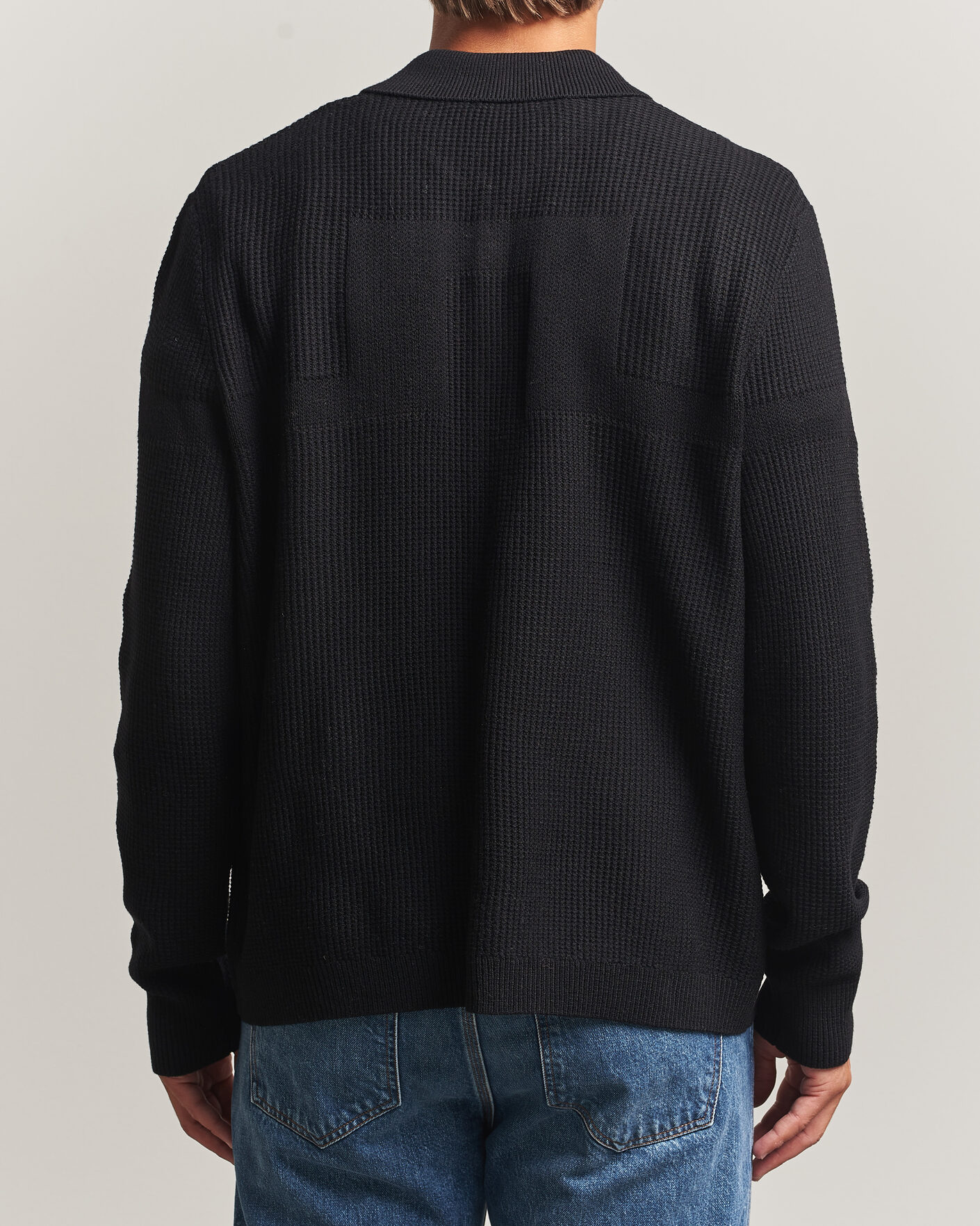 Herre | Trøjer | J.Lindeberg | Willem Knitted Cardigan Black