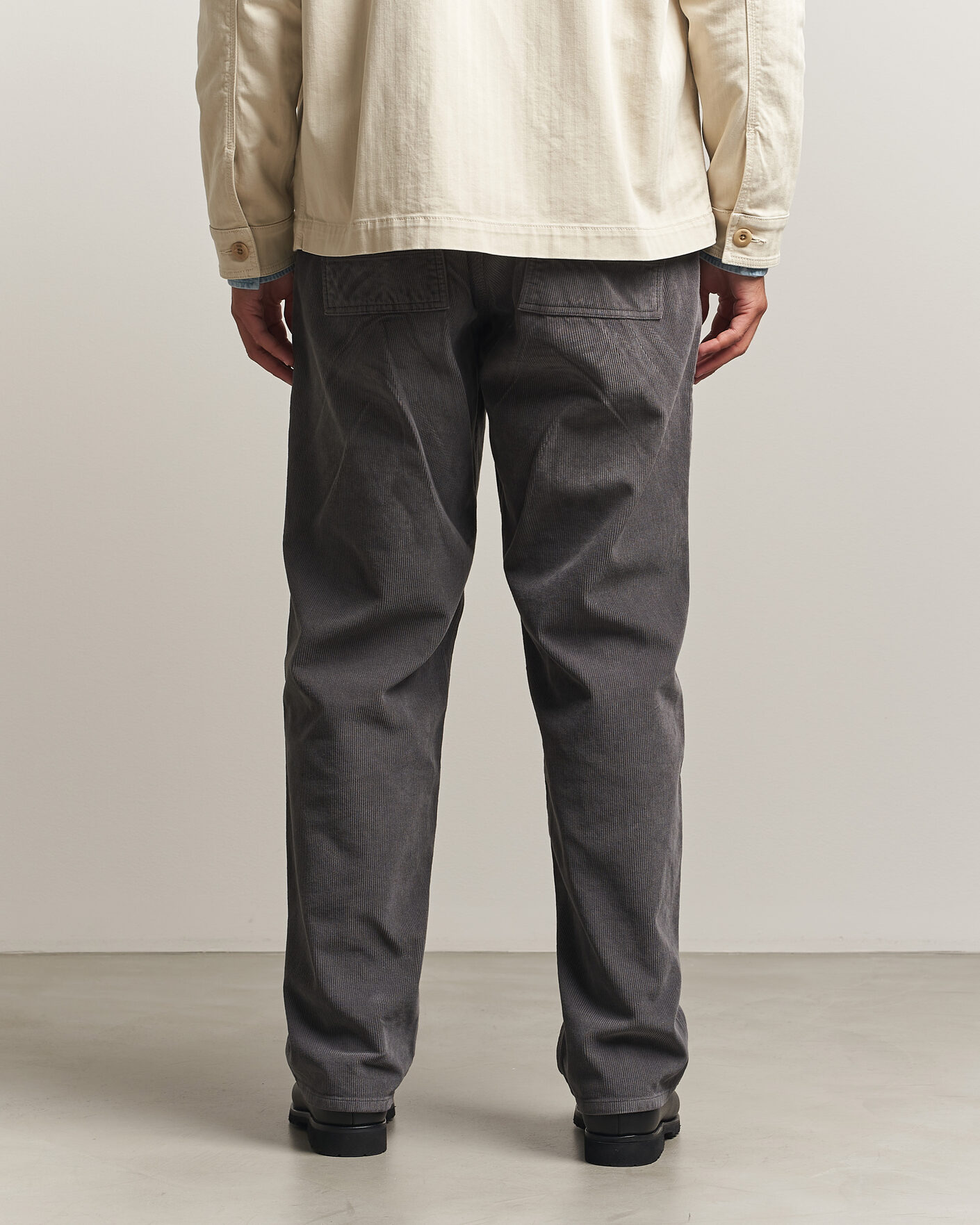 Herre | Bukser | Forét | Clay Corduroy Pants Grey