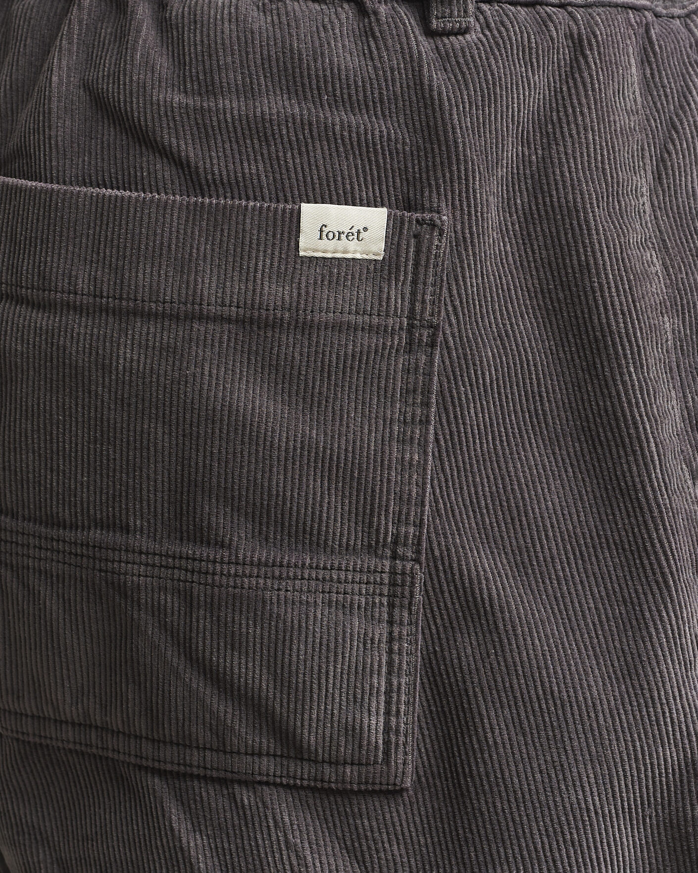 Herre | Bukser | Forét | Clay Corduroy Pants Grey