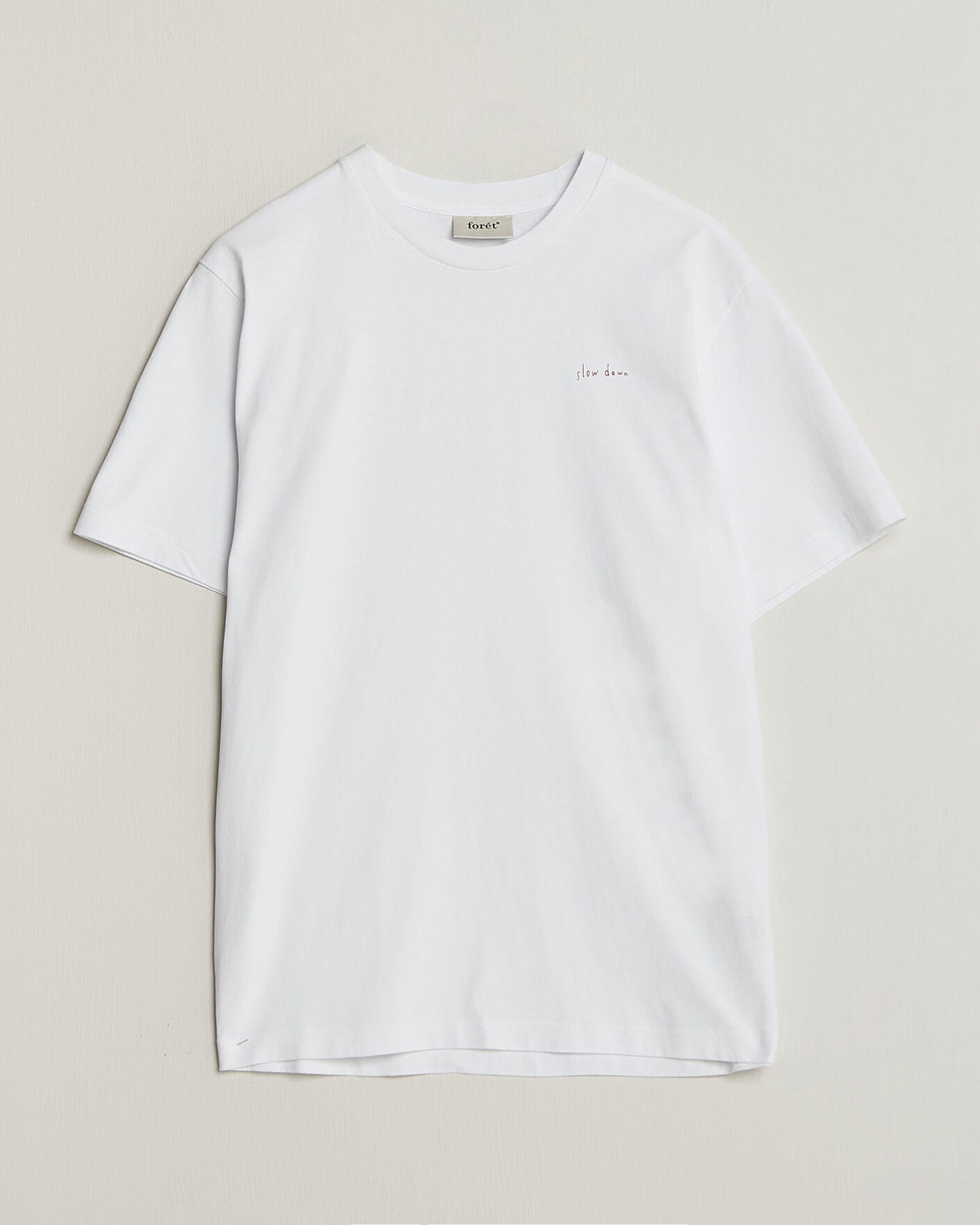 Herre | T-Shirts | Forét | Haze T-Shirt White