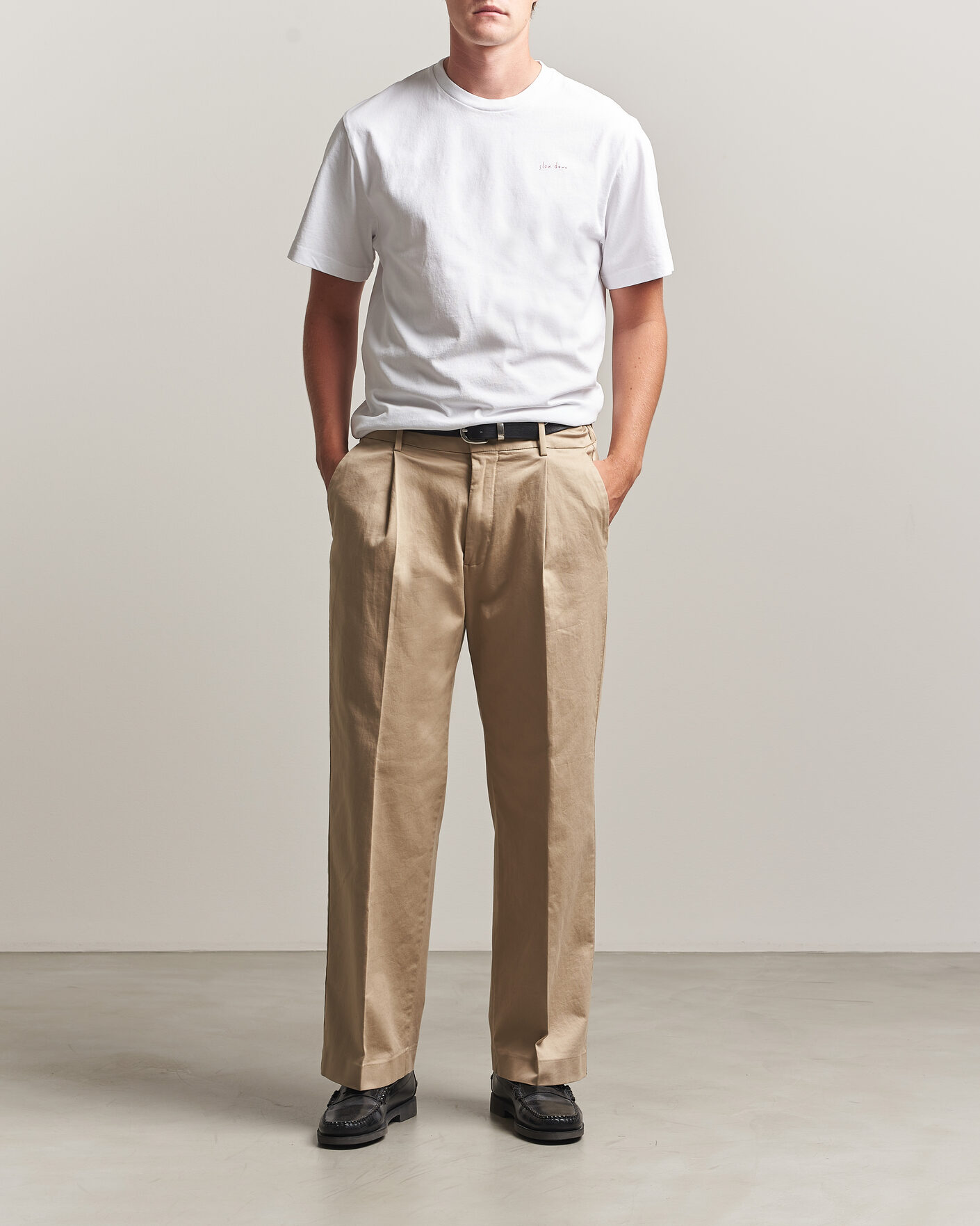 Herre | T-Shirts | Forét | Haze T-Shirt White