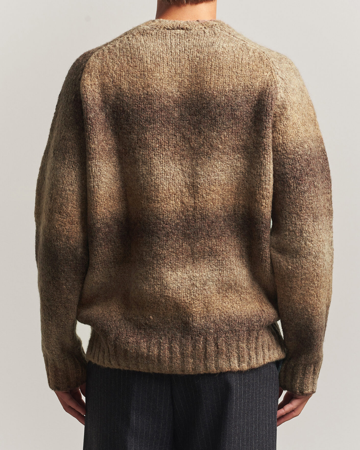 Herre | Trøjer | Forét | Space Yarn Crew Neck Brown