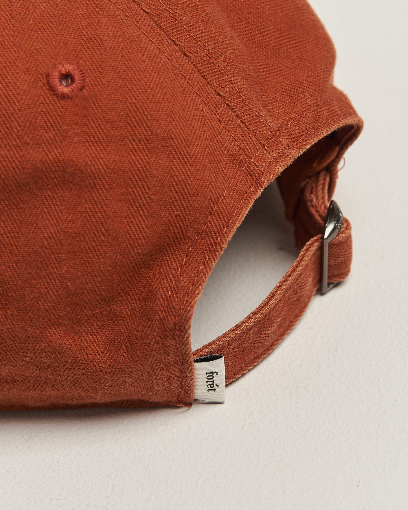 Herre | Hatte & kasketter | Forét | Tree Washed Herringbone Cap Brown