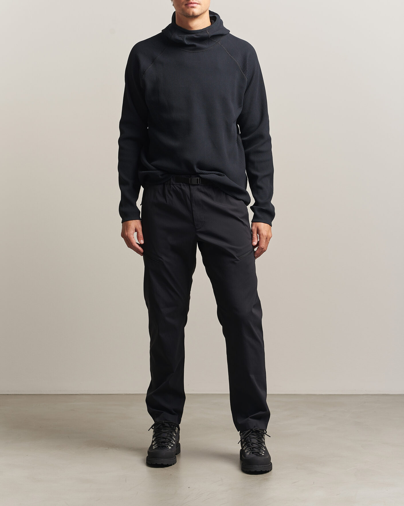 Herre | Trøjer | Goldwin | WF Light Long Sleeve Hoodie Black