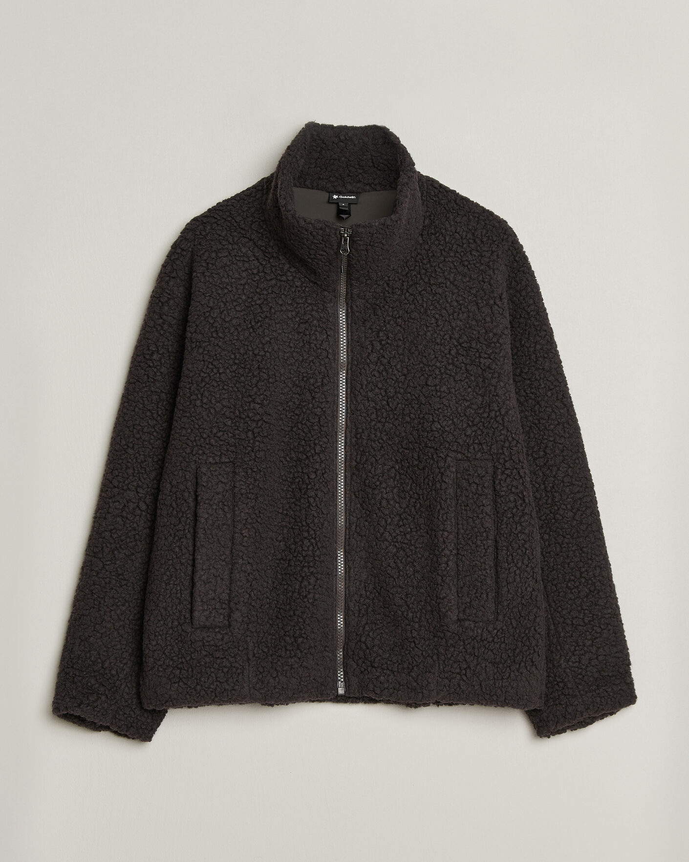 Herre | Trøjer | Goldwin | Deep Pile Fleece Jacket Espresso