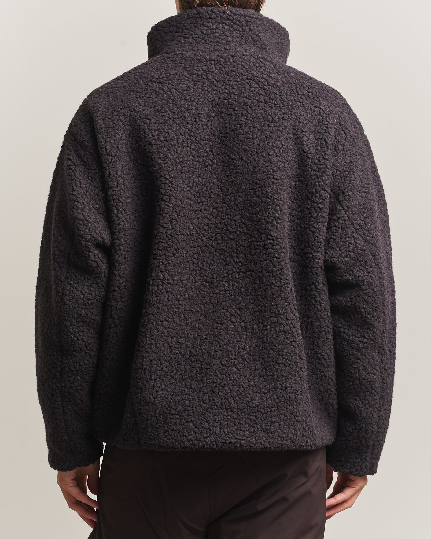 Herre | Trøjer | Goldwin | Deep Pile Fleece Jacket Espresso