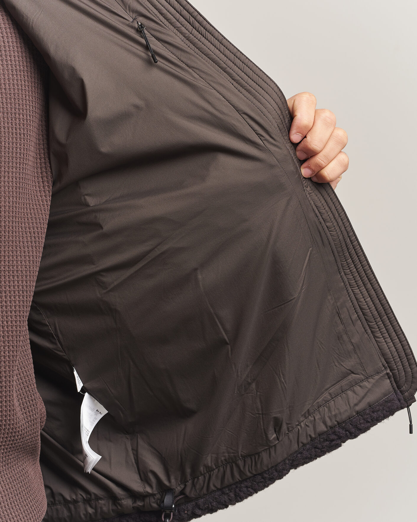 Herre | Trøjer | Goldwin | Deep Pile Fleece Jacket Espresso