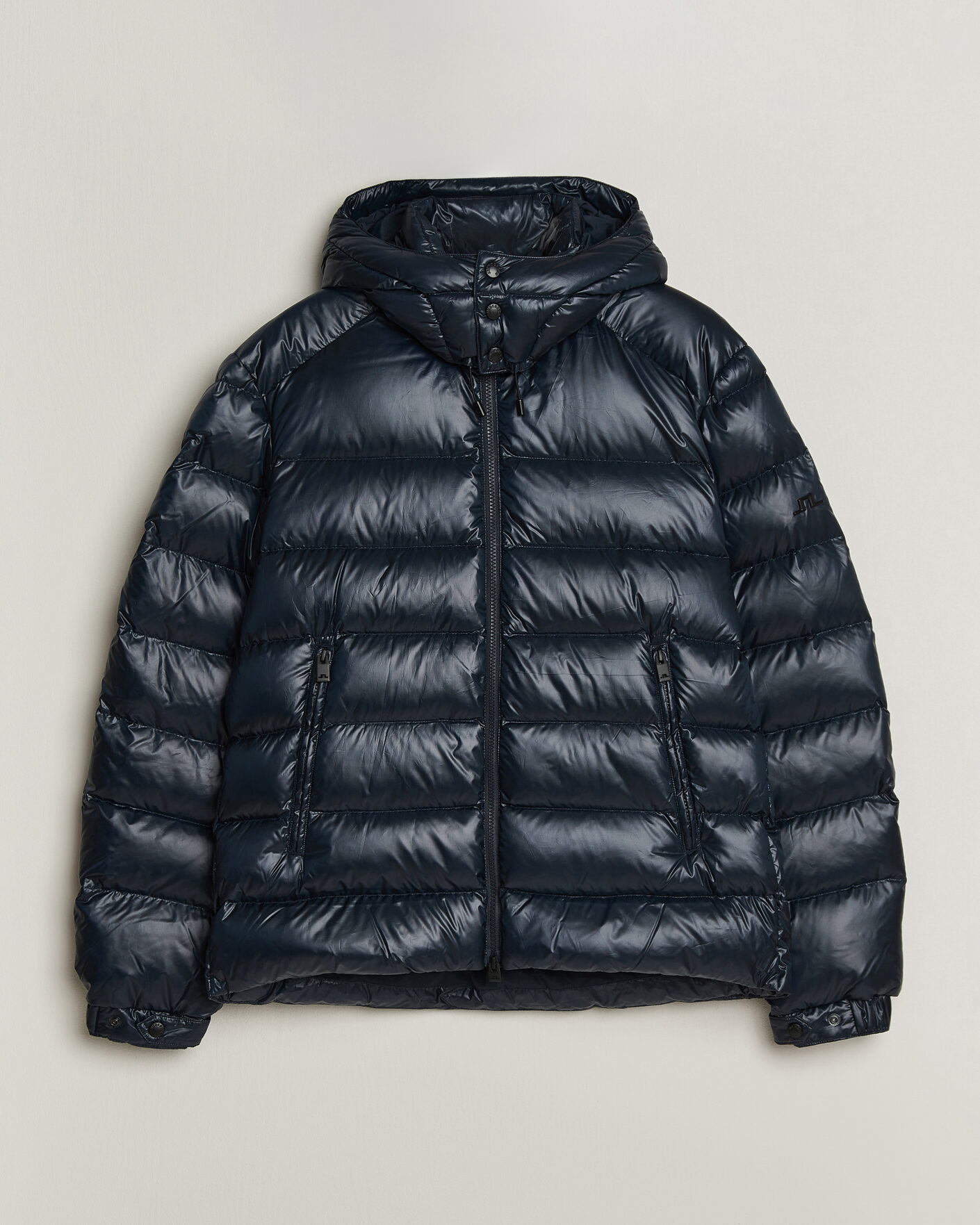 Herre | Jakker | J.Lindeberg | Creek Light Hooded Down Jacket JL Navy