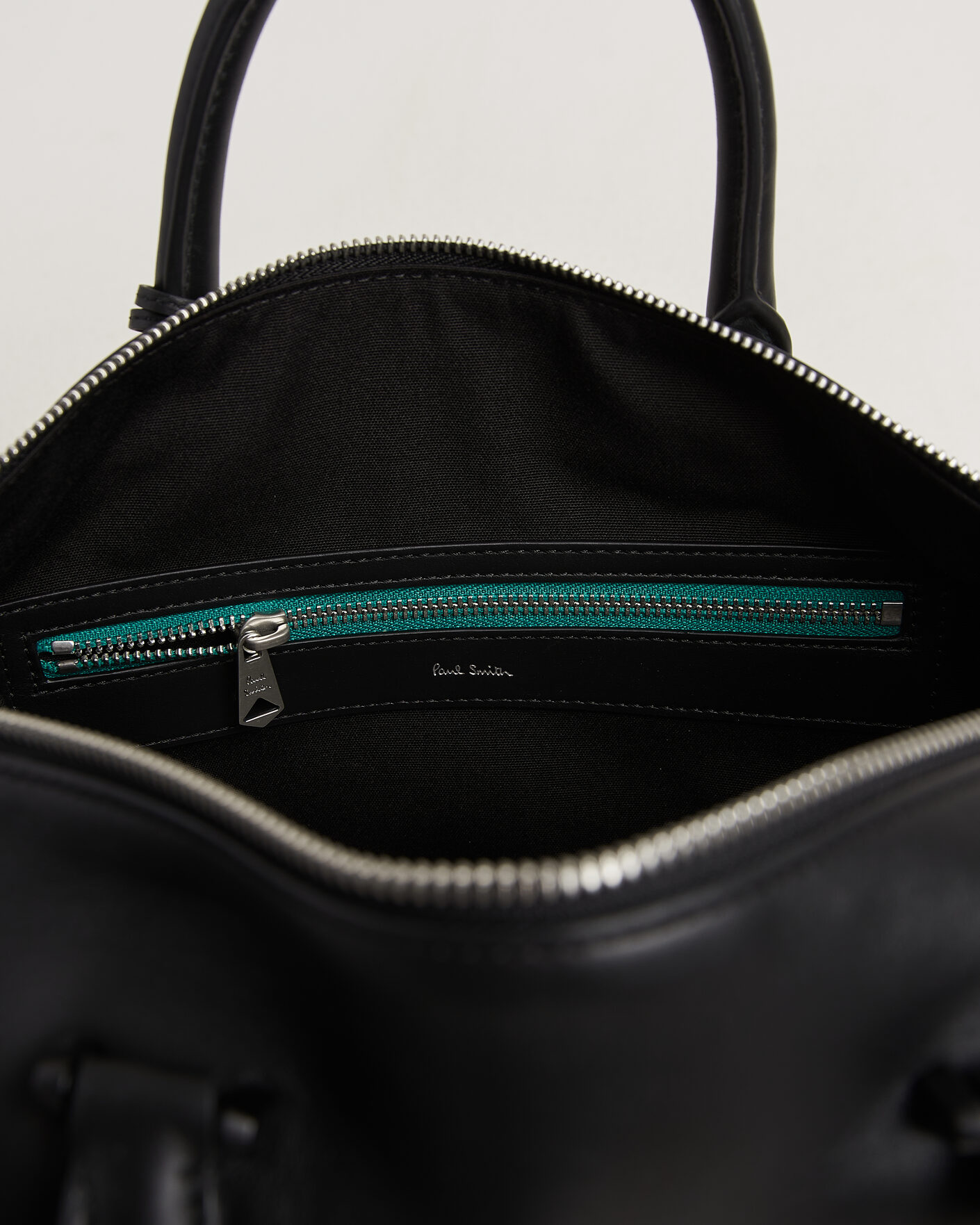 Herre | Tasker | Paul Smith | Leather Briefcase Black