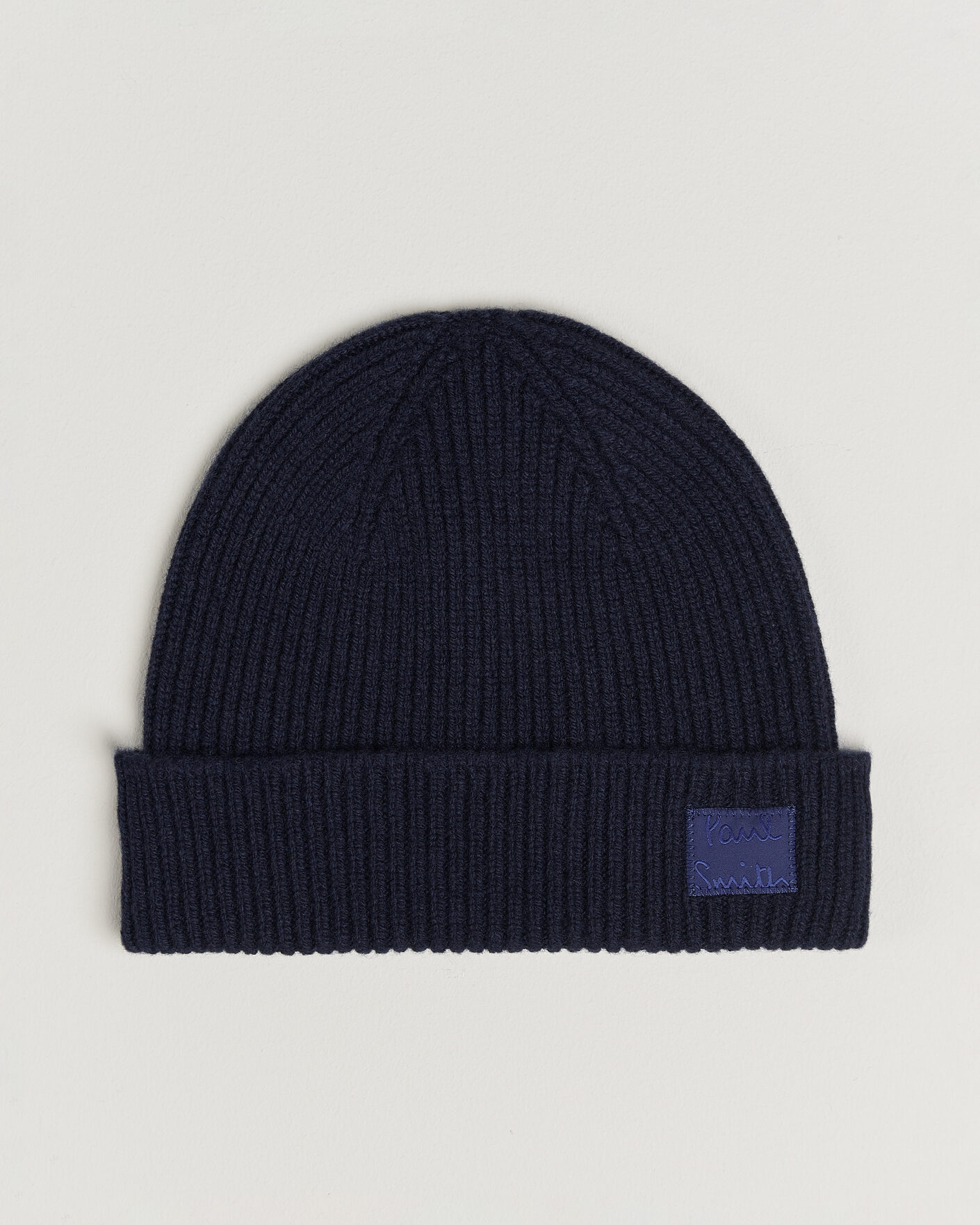 Herre | Huer | Paul Smith | Cashmere Beanie Navy