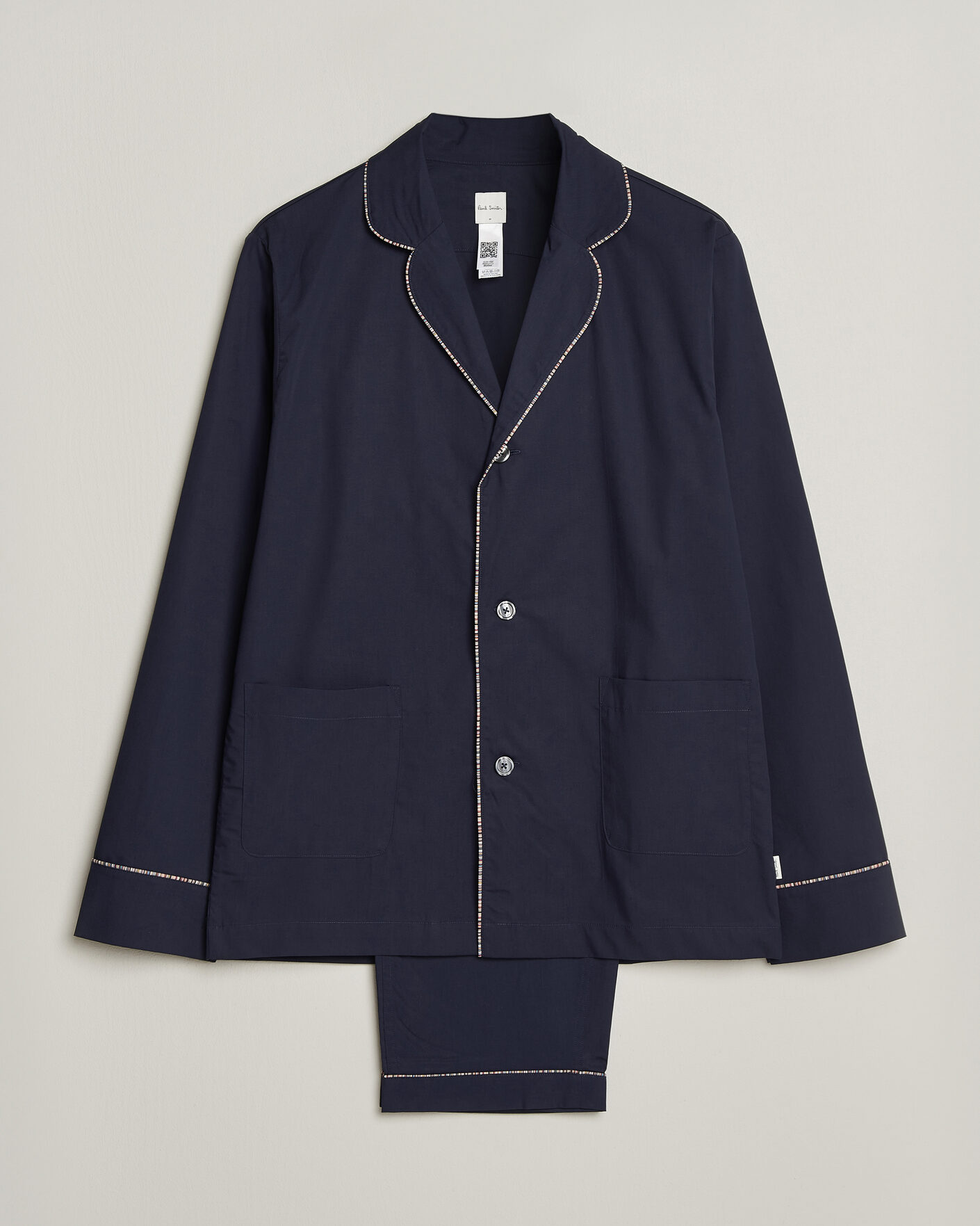 Herre | Pyjamas & Morgenkåber | Paul Smith | Signature Piped Pyjama Set Navy