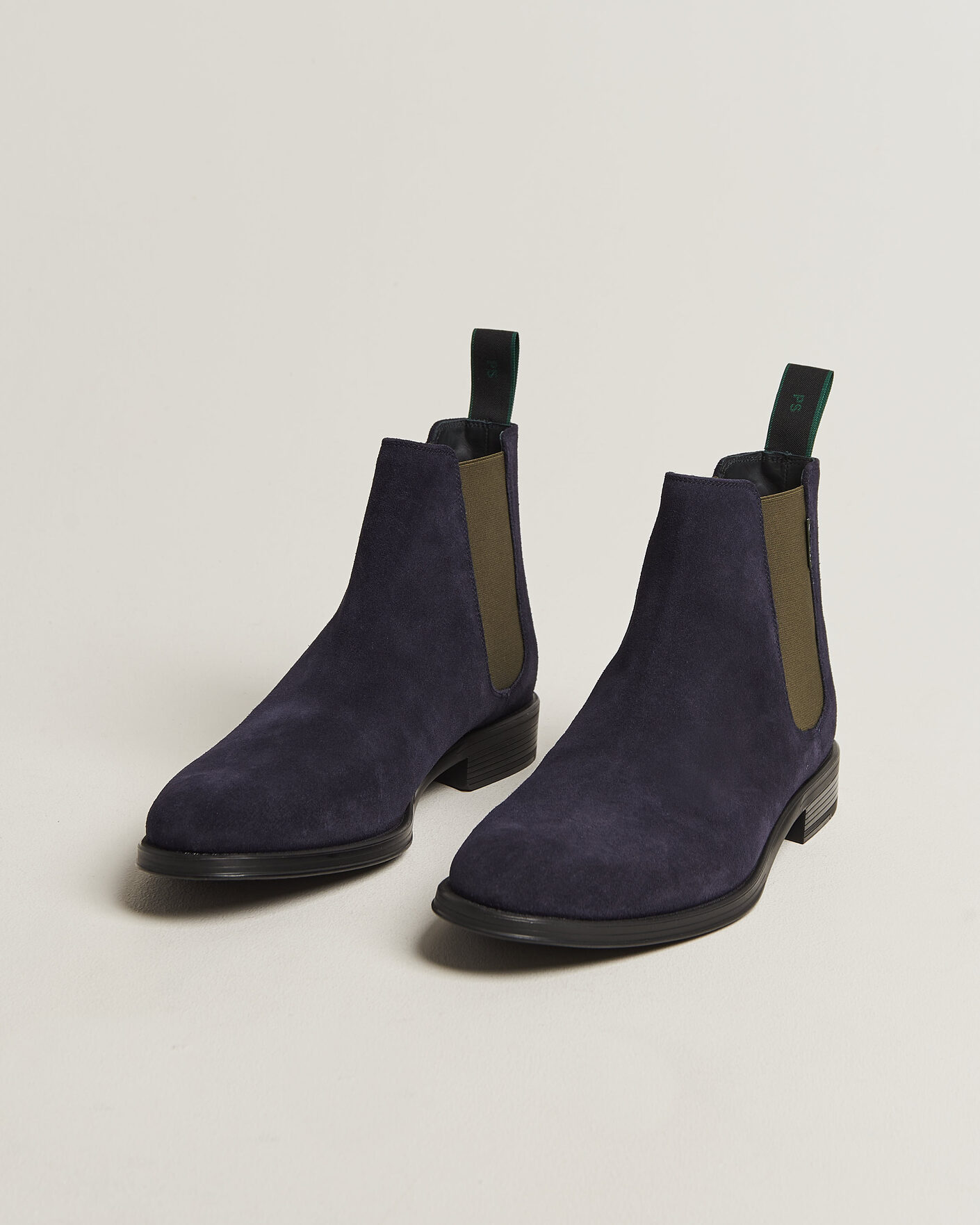 Herre | Støvler | PS Paul Smith | Augustus Suede Chelsea Boot Dark Navy
