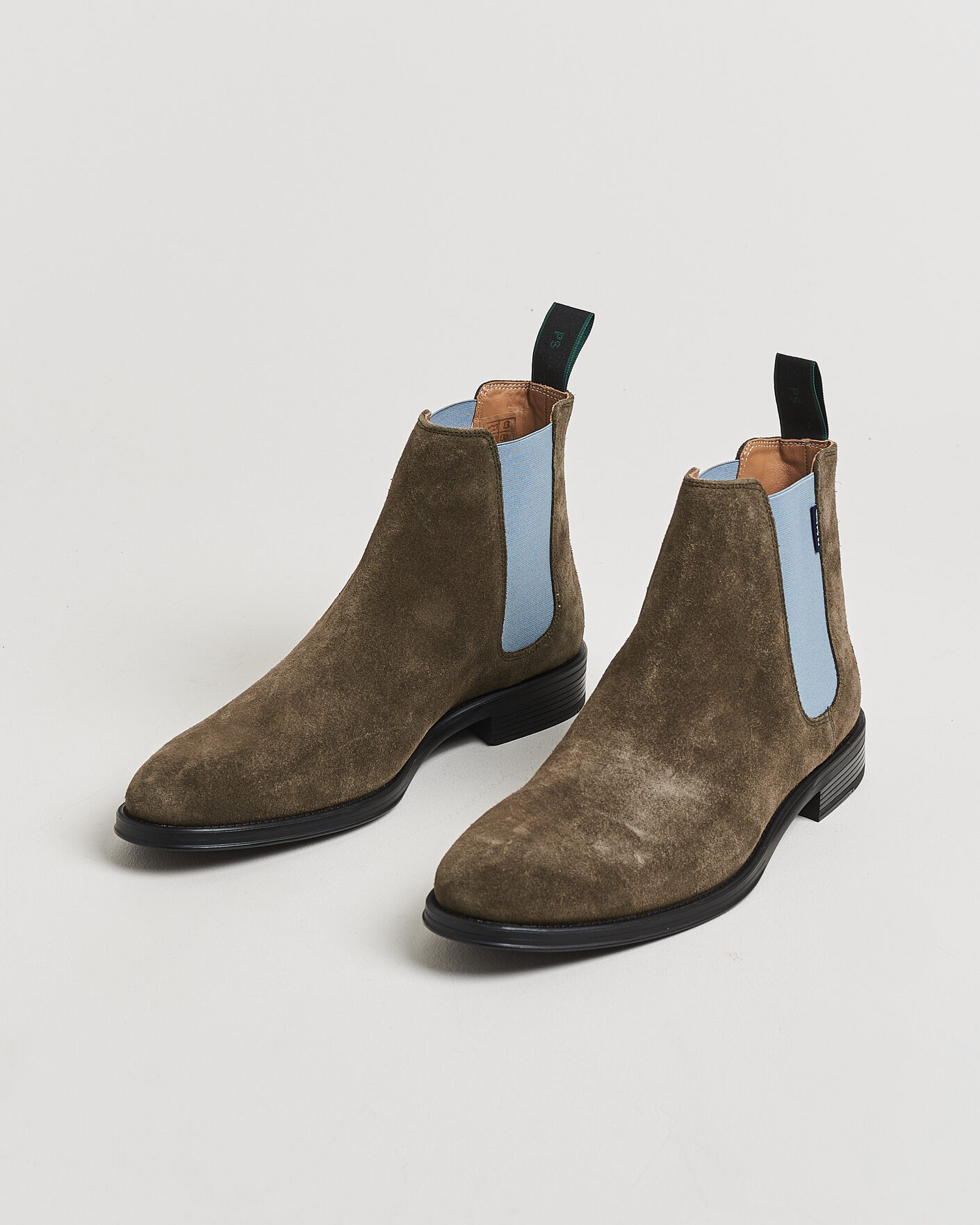 Herre | Støvler | PS Paul Smith | Augustus Suede Chelsea Boot Khaki