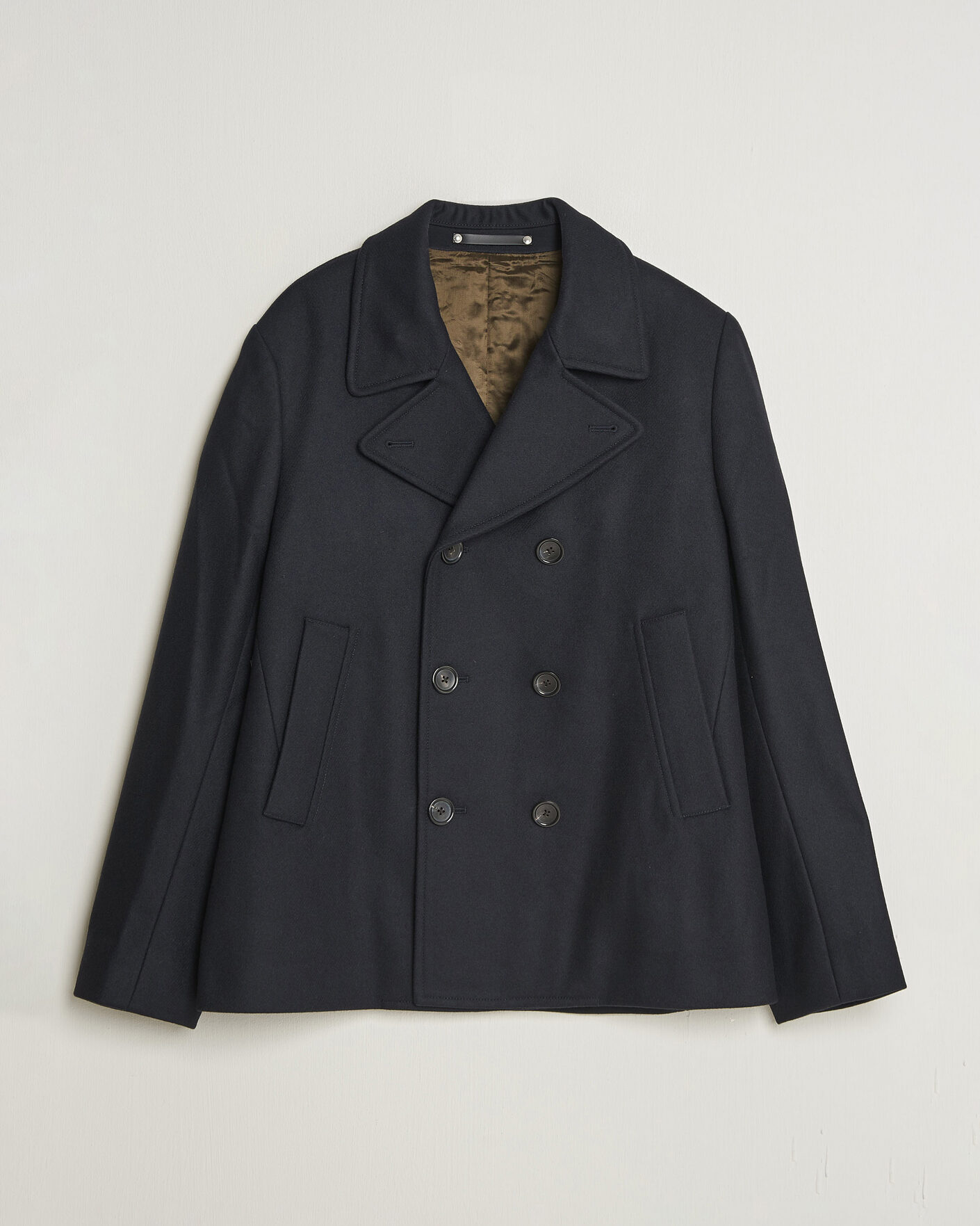 Herre | Jakker | PS Paul Smith | Wool Peacoat Navy