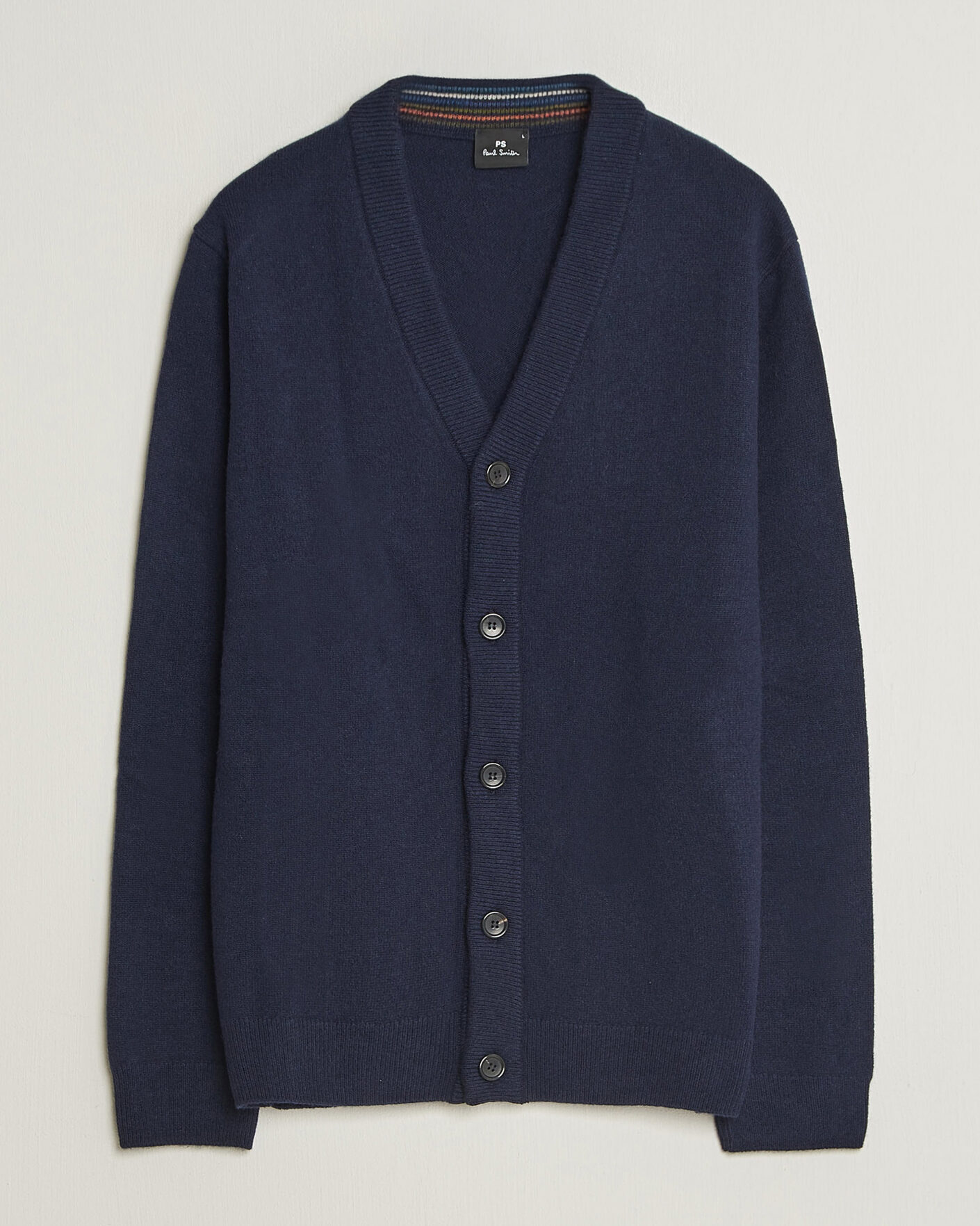 Herre | Trøjer | PS Paul Smith | Wool Knitted Cardigan Navy