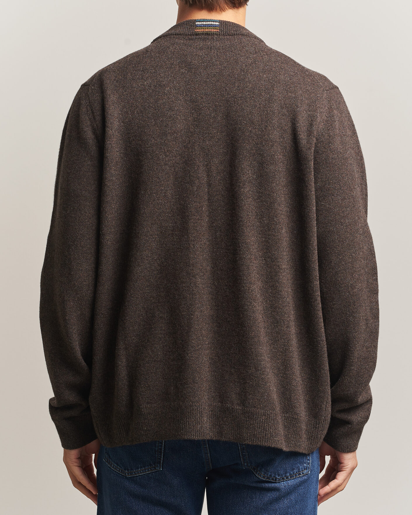 Herre | Trøjer | PS Paul Smith | Wool Knitted Cardigan Brown