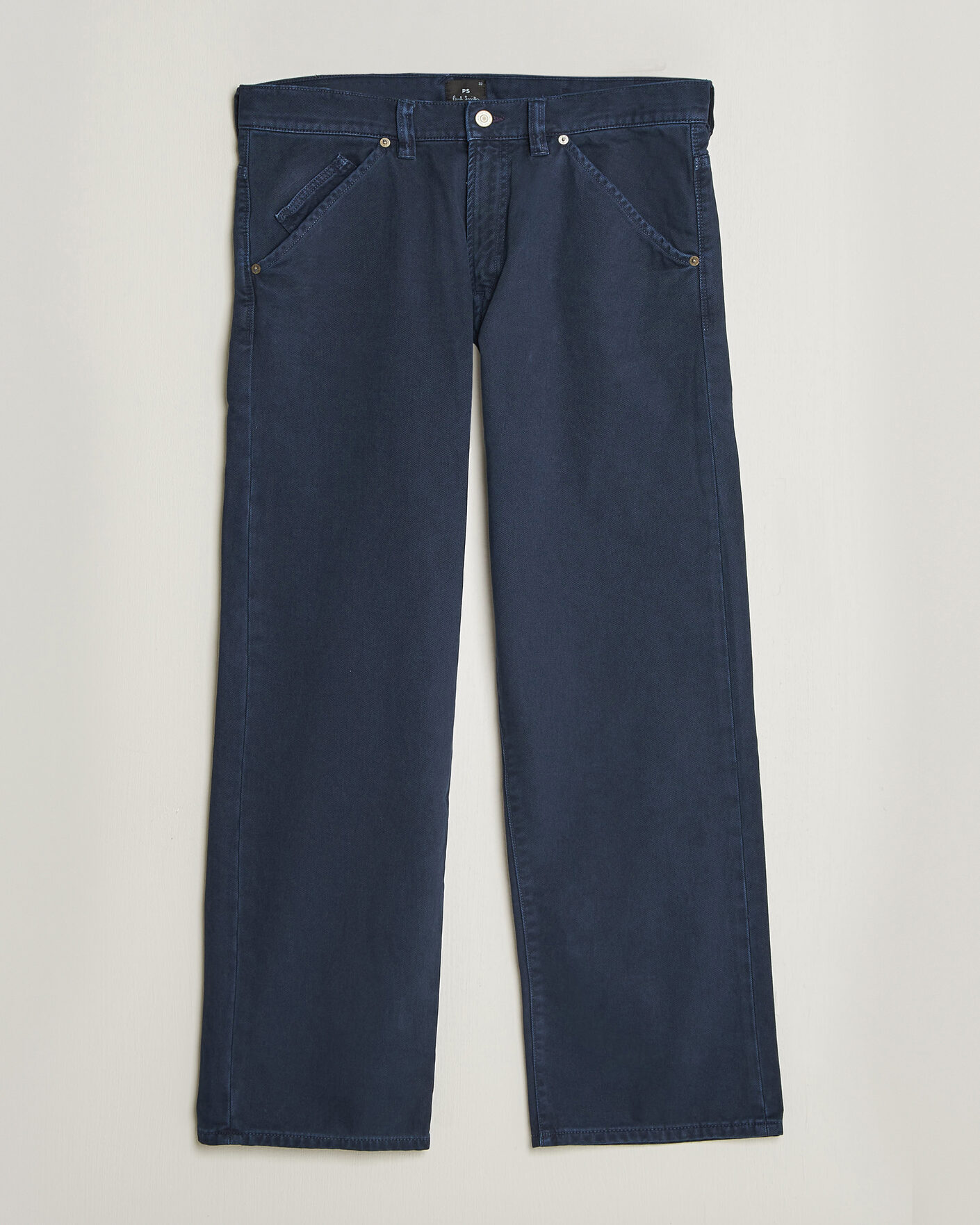 Herre | Bukser | PS Paul Smith | Relaxed Fit 5-Pocket Pants Navy