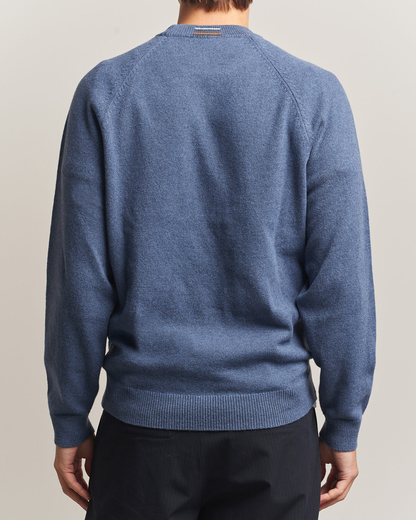 Herre | Trøjer | PS Paul Smith | Wool Knitted Sweater Blue