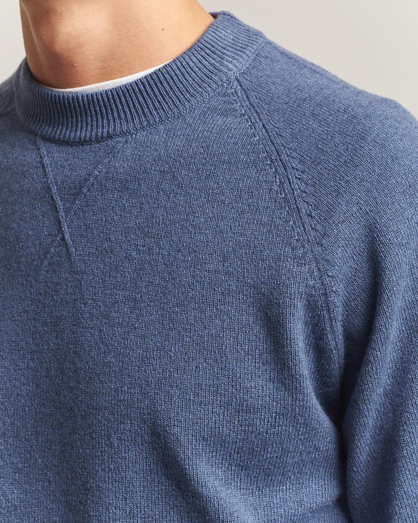 Herre | Trøjer | PS Paul Smith | Wool Knitted Sweater Blue