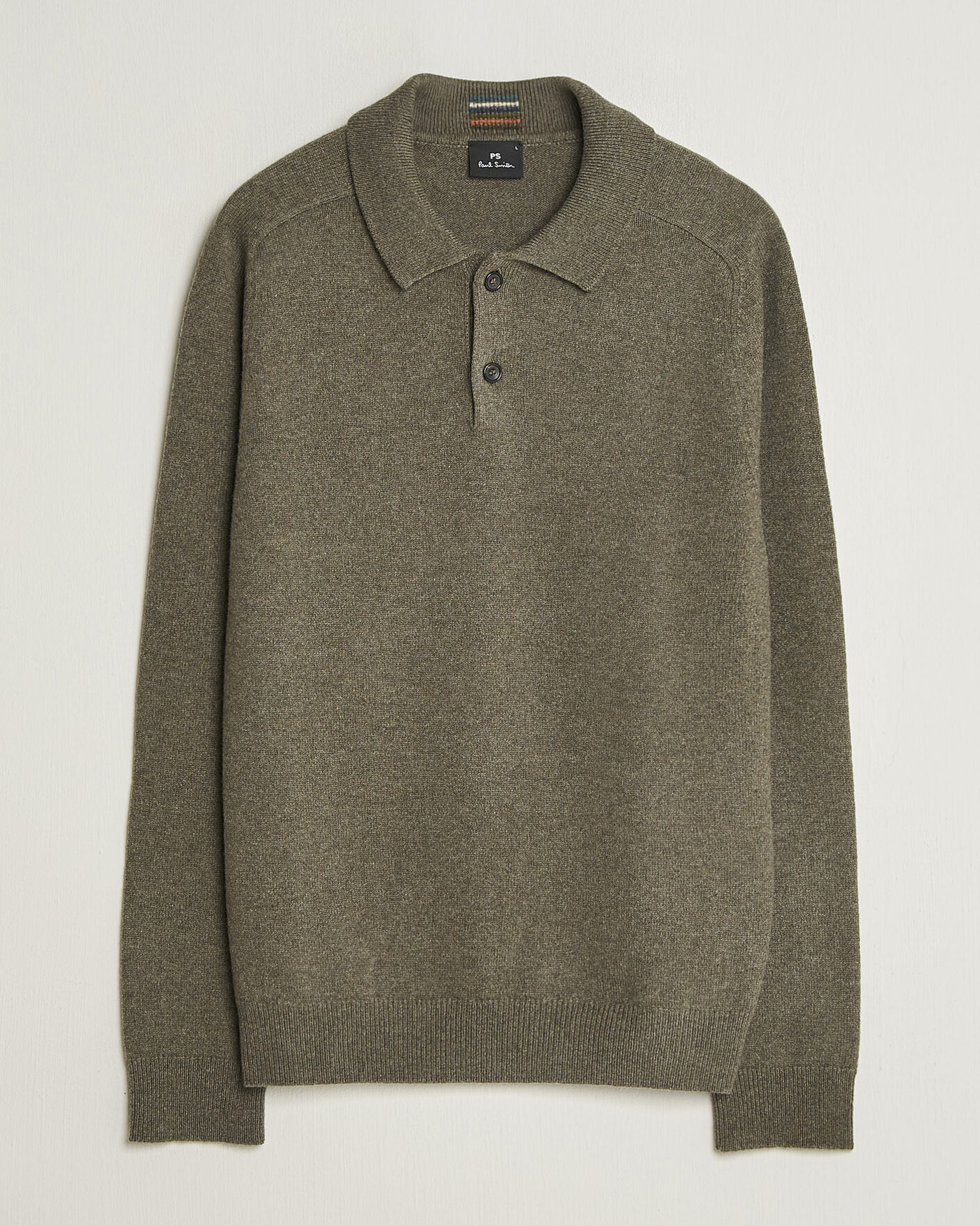 Herre | Trøjer | PS Paul Smith | Wool Knitted Polo Green