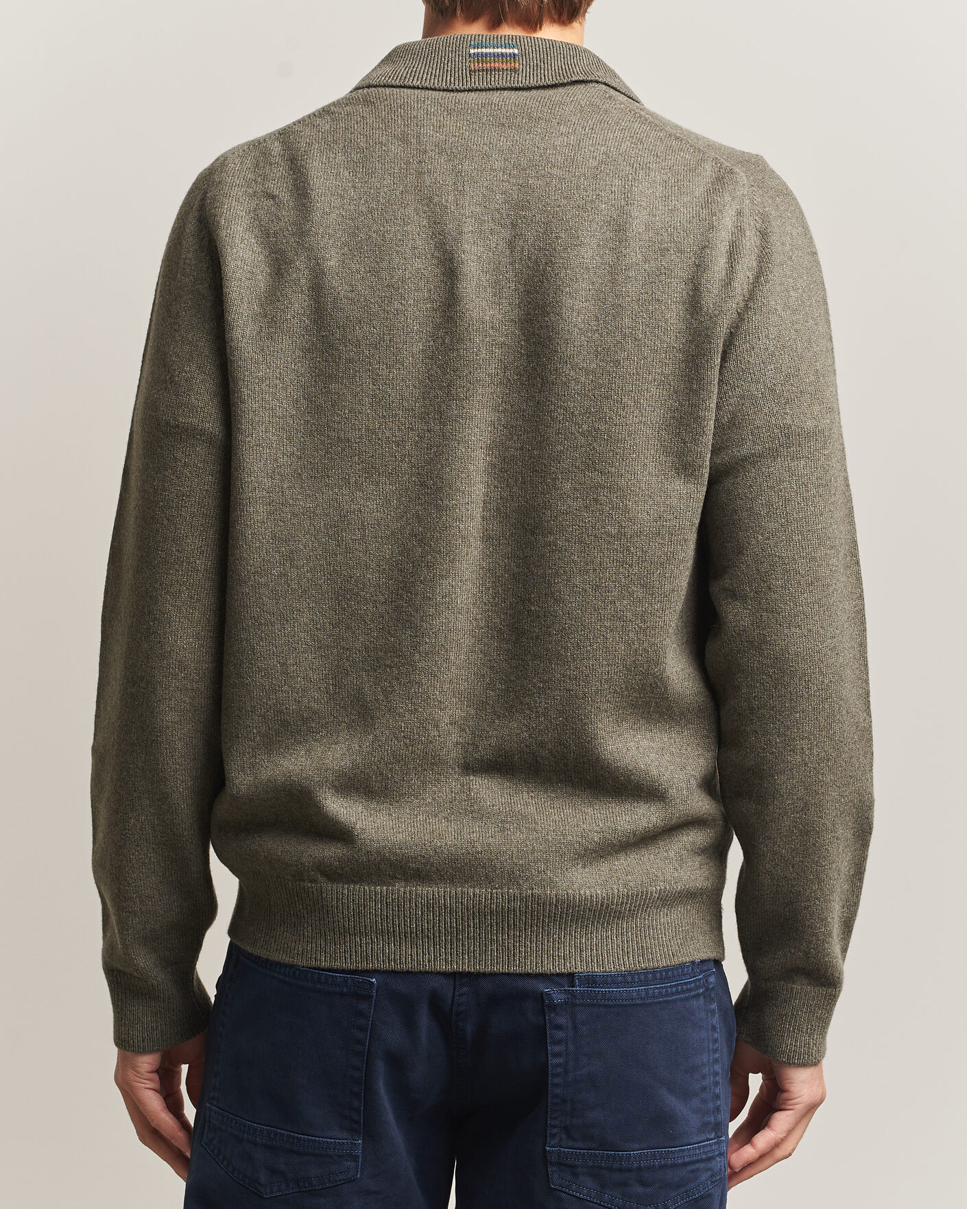Herre | Trøjer | PS Paul Smith | Wool Knitted Polo Green