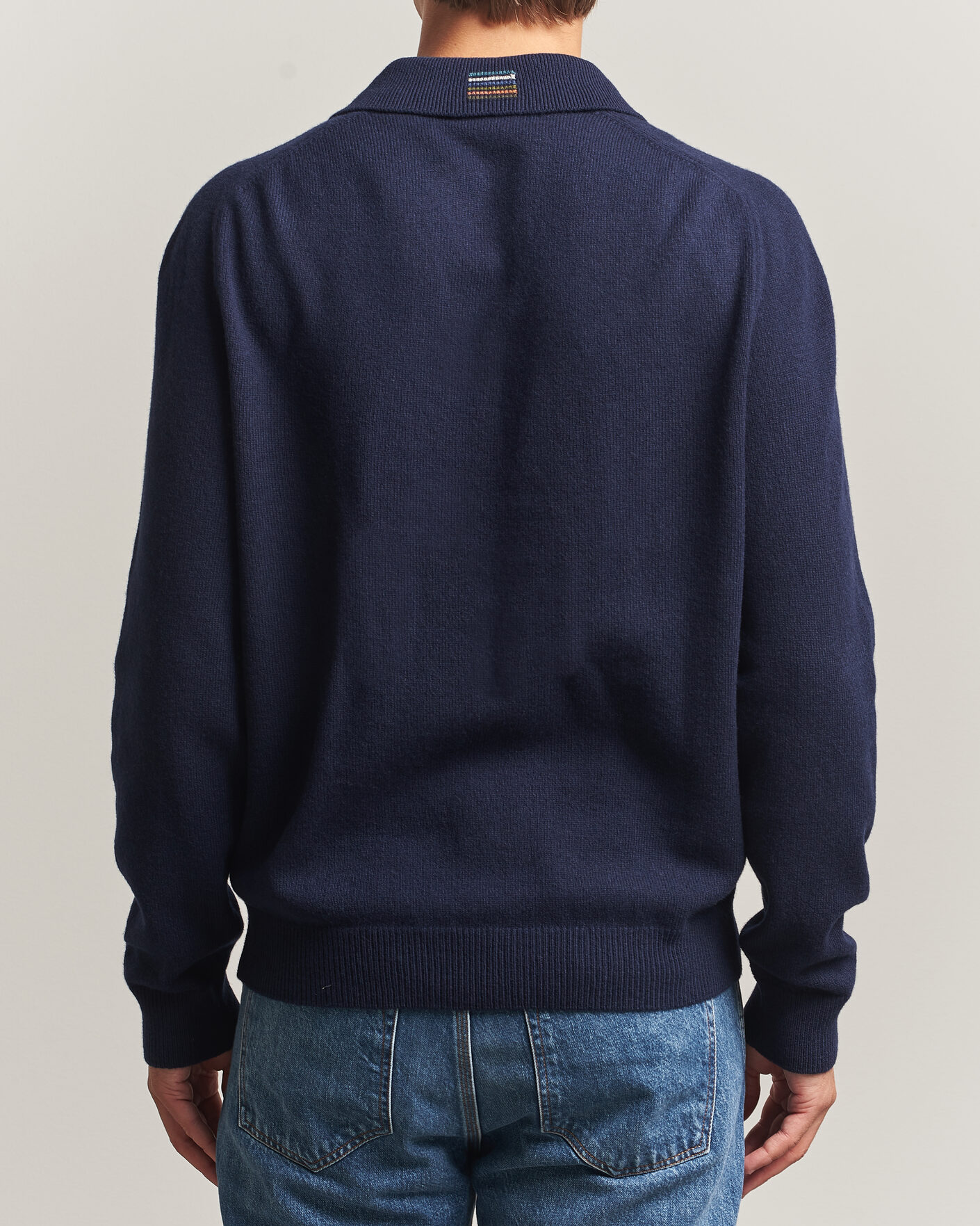 Herre | Trøjer | PS Paul Smith | Wool Knitted Polo Navy